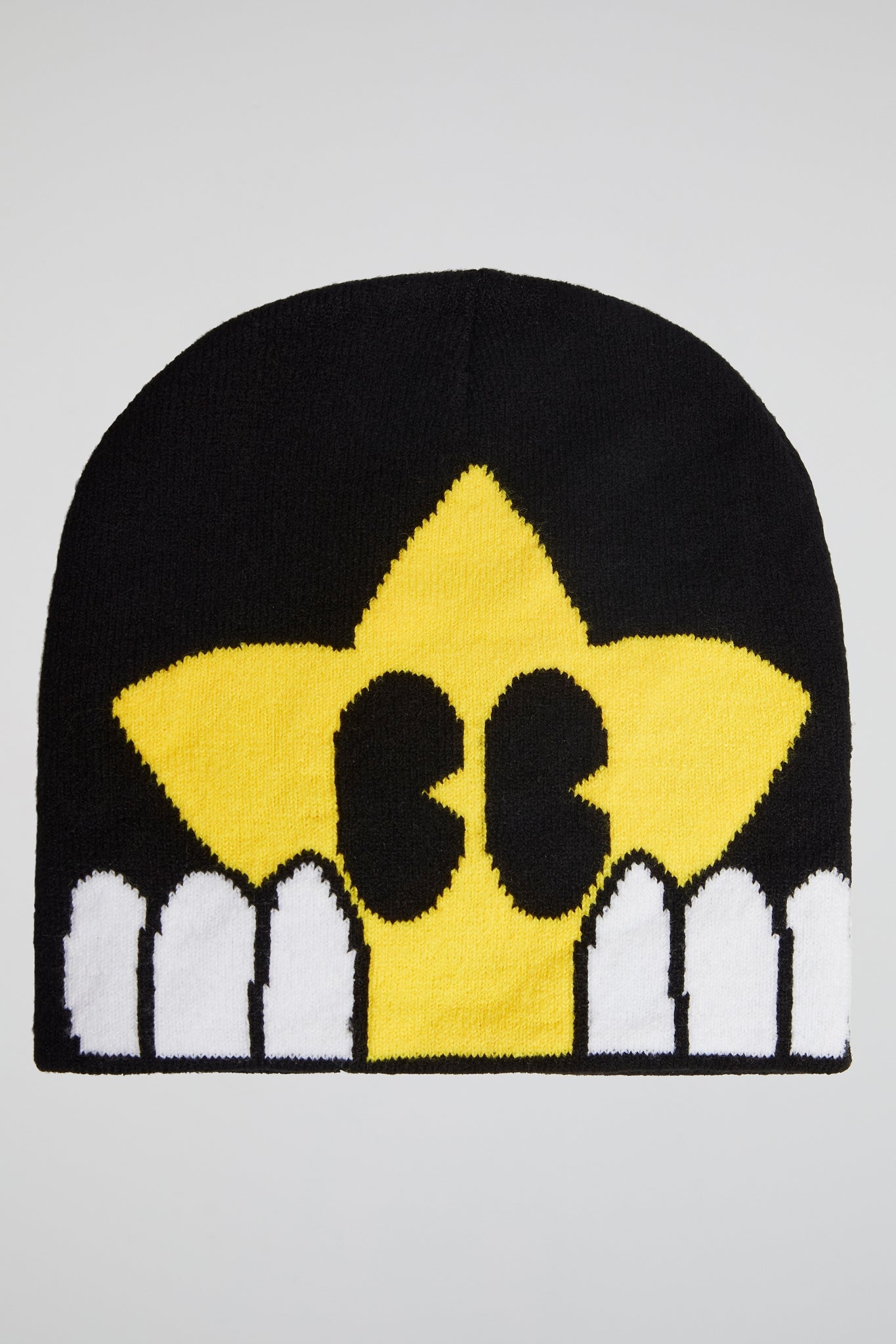 DUMIST KOREA STAR FINGERS BLACK BEANIE