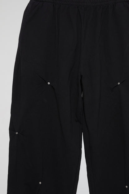 DUMIST KOREA BLACK KNITTED TROUSER