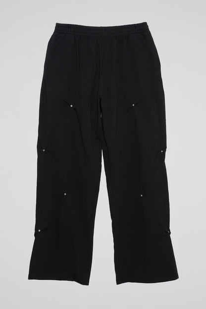 DUMIST KOREA BLACK KNITTED TROUSER