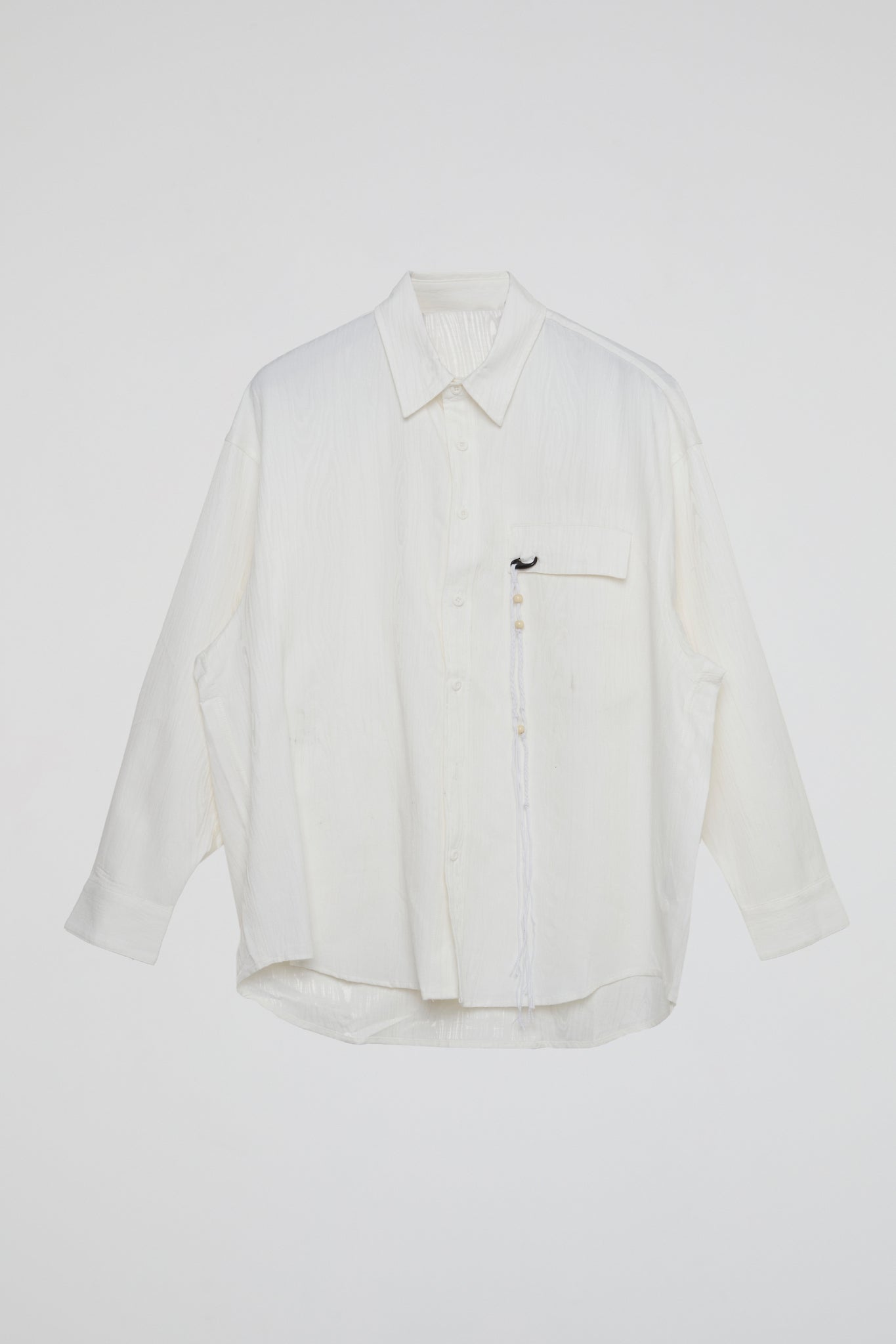 DUMIST KOREA WHITE LS SHIRT