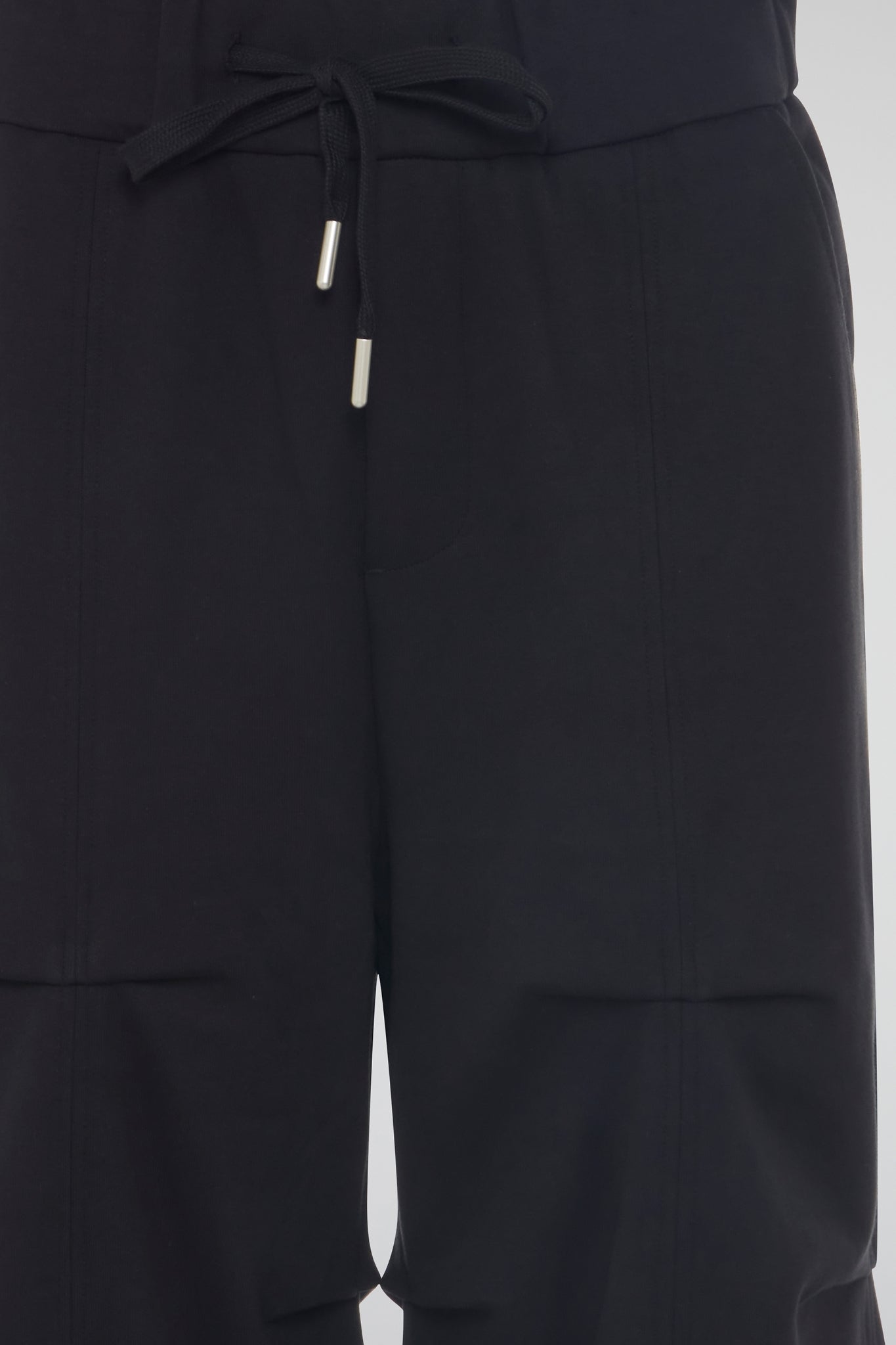 DUMIST KOREA BLACK NYLON TECHNICAL TROUSERS PANTS