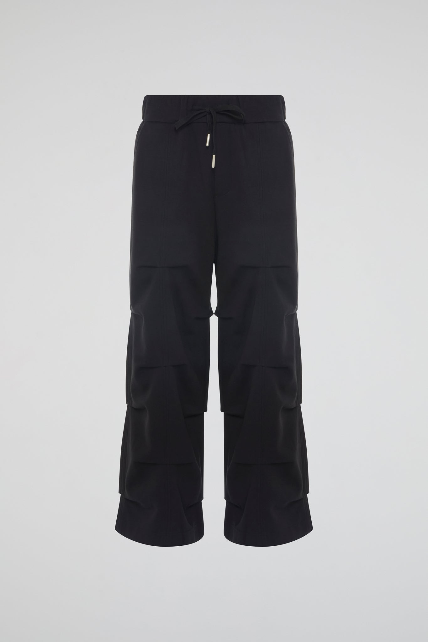 DUMIST KOREA BLACK NYLON TECHNICAL TROUSERS PANTS