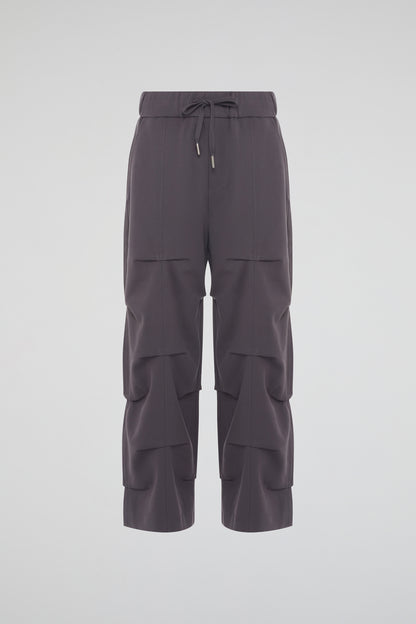 DUMIST KOREA PLUM TECHNICAL NYLON PANTS