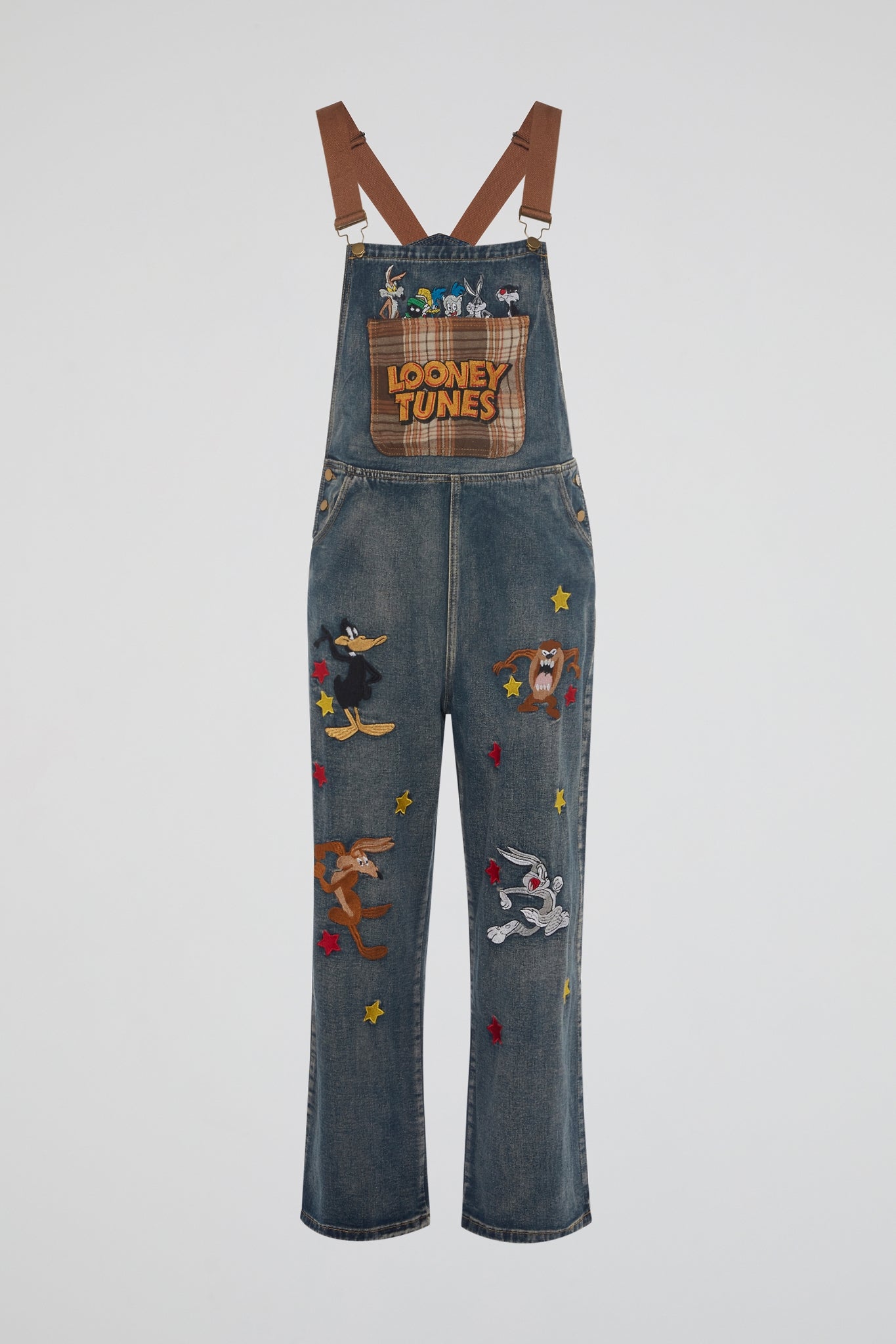 DUMIST KOREA LOONEY TUNES DENIM OVERALLS