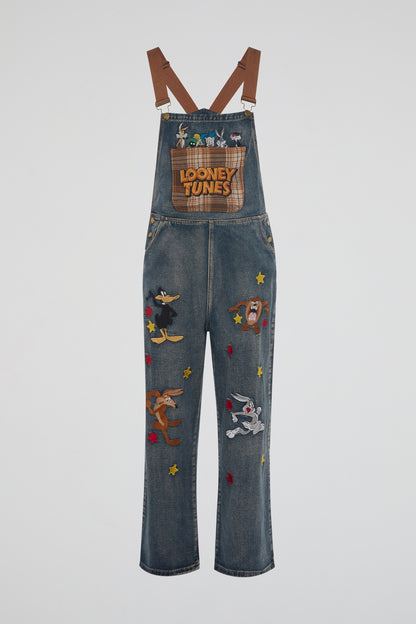 DUMIST KOREA LOONEY TUNES DENIM OVERALLS