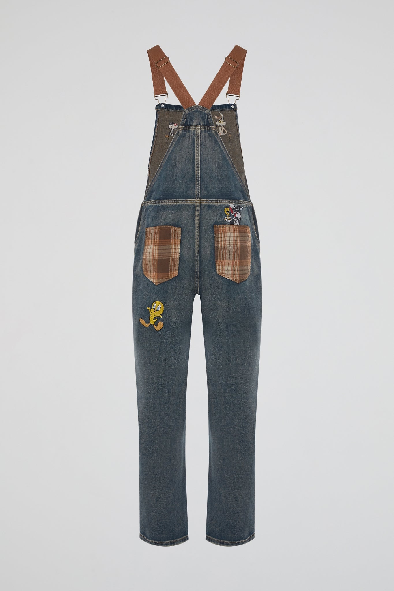 DUMIST KOREA LOONEY TUNES DENIM OVERALLS