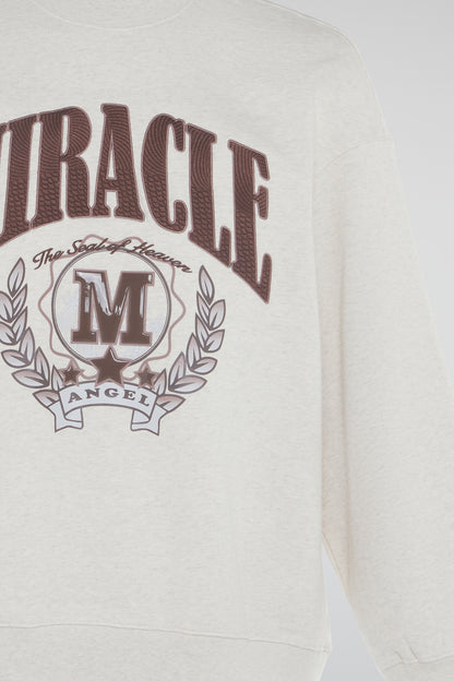 DUMIST KOREA WHITE CREWNECK MIRACLE