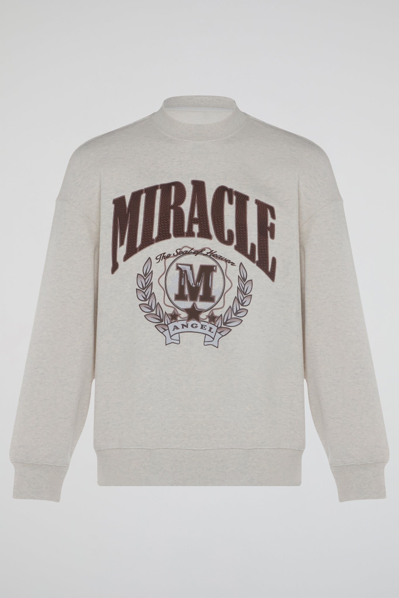 DUMIST KOREA WHITE CREWNECK MIRACLE