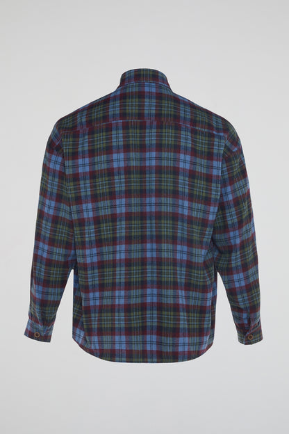 DUMIST KOREA TARTAN POUND POPPIES SHIRT