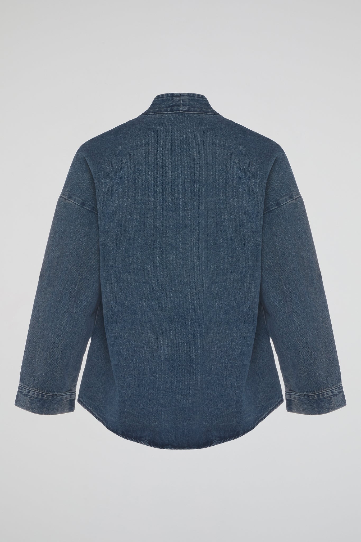 DUMIST KOREA BLUE DENIM ROBE JACKET