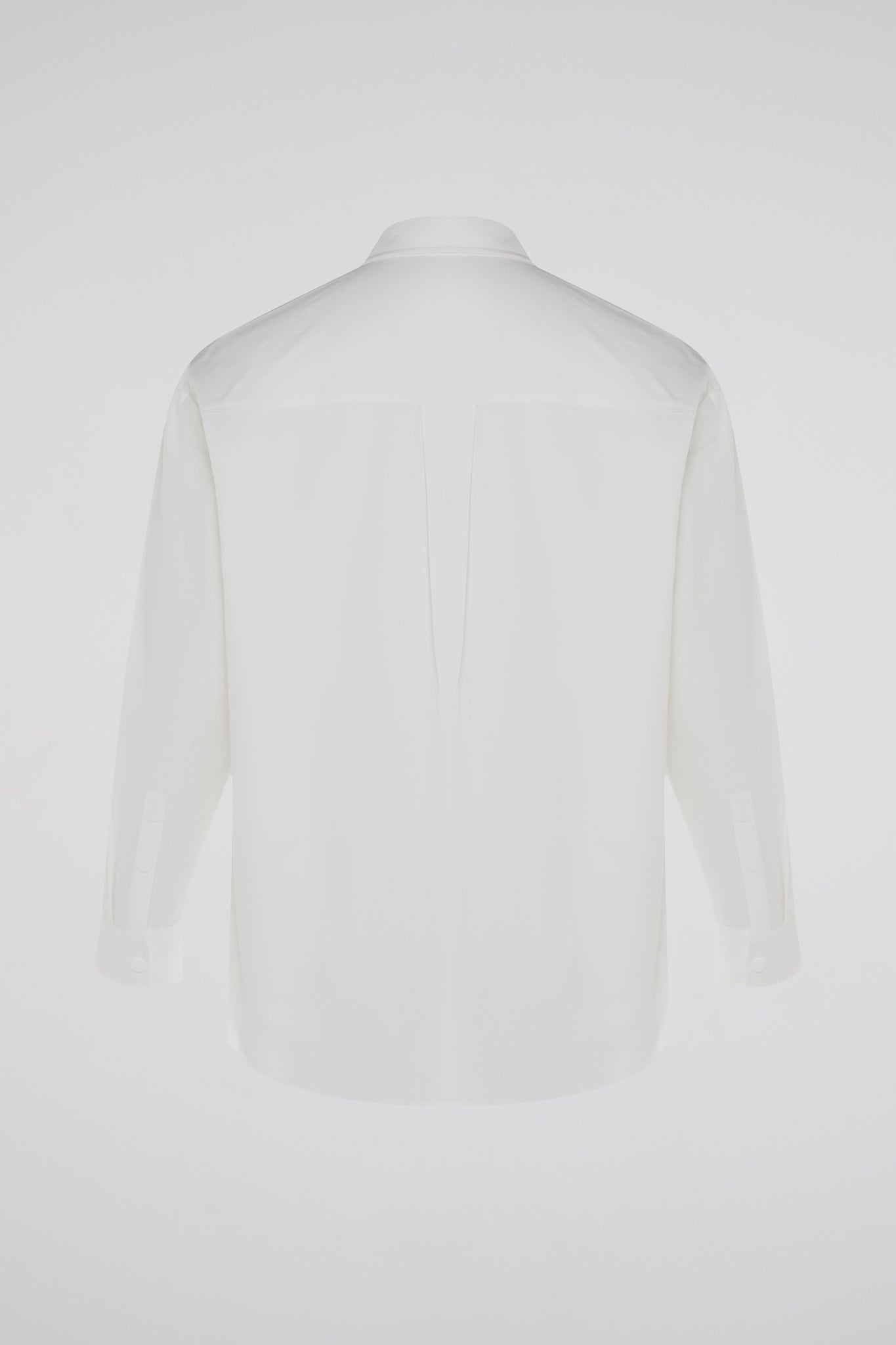 DUMIST KOREA THING WHITE TRANSPARENT SHIRT