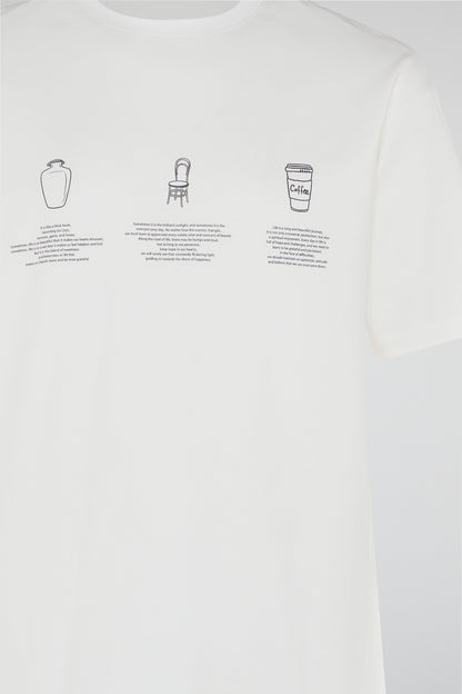 DUMIST KOREA WHITE TSHIRT DESIGN