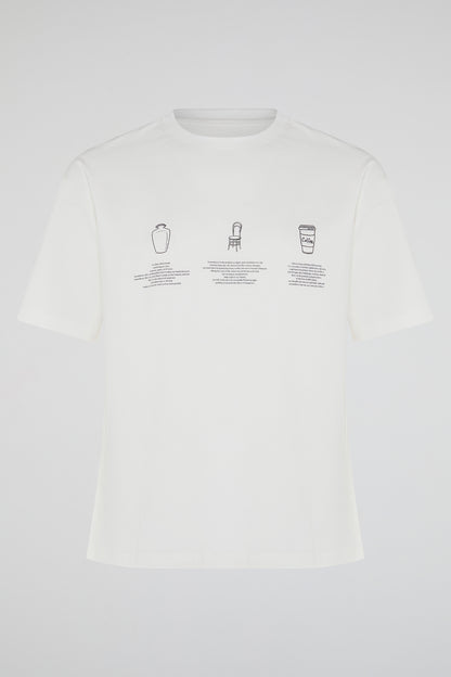 DUMIST KOREA WHITE TSHIRT DESIGN