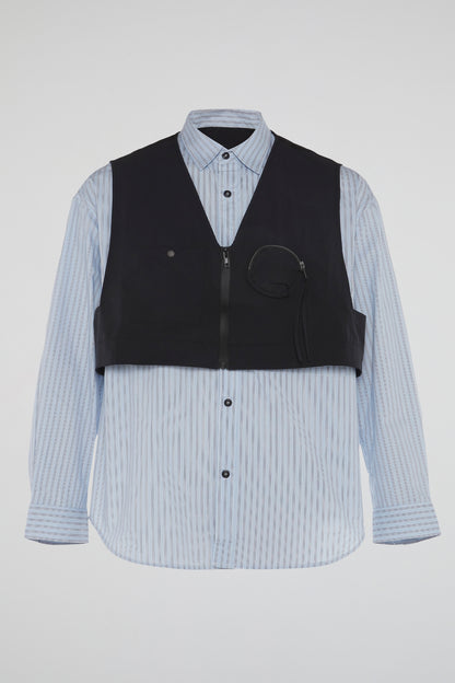 DUMIST KOREA CHEST VEST COTTON SHIRT