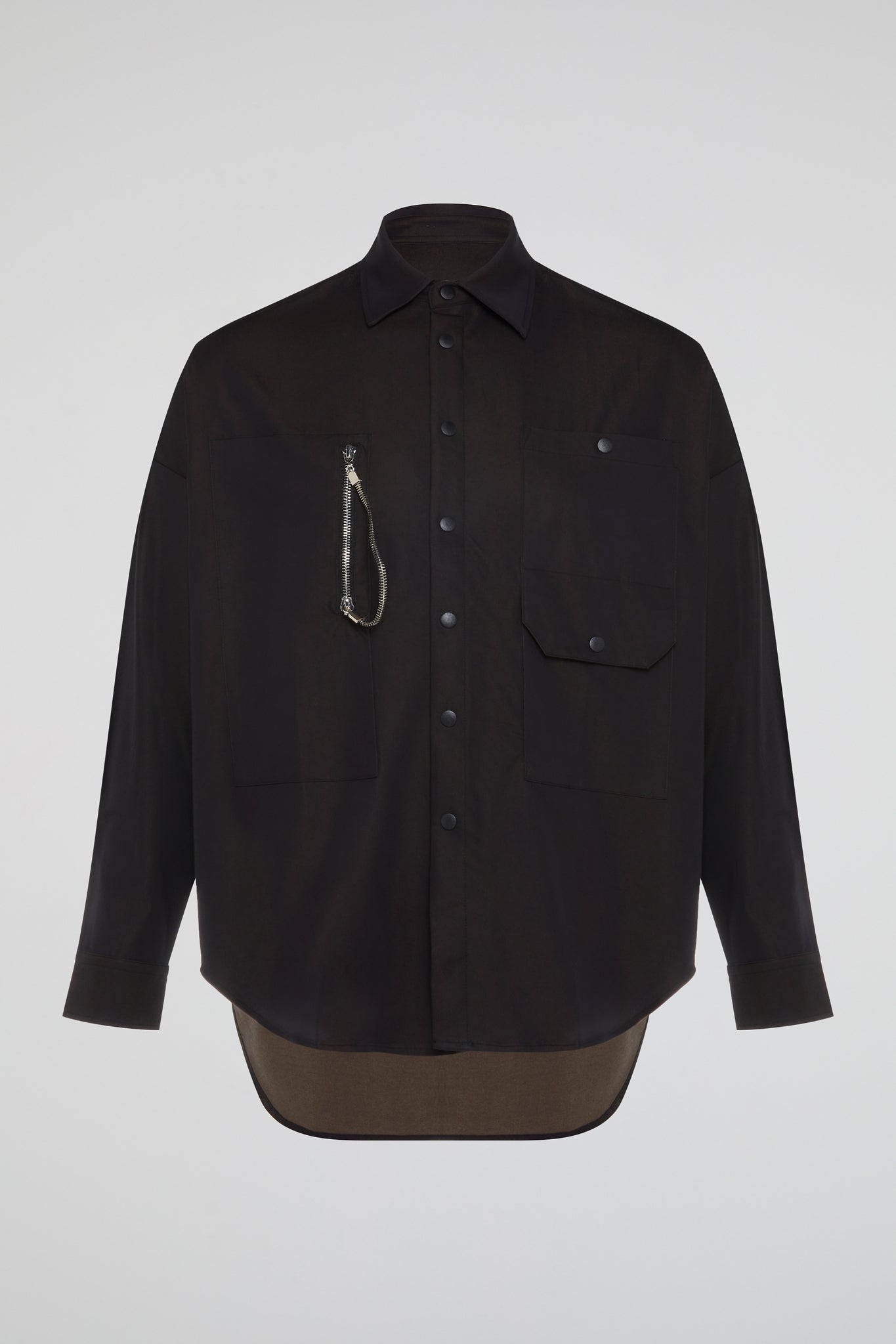 DUMIST KOREA BLACK LONGSLEEVES SHIRT