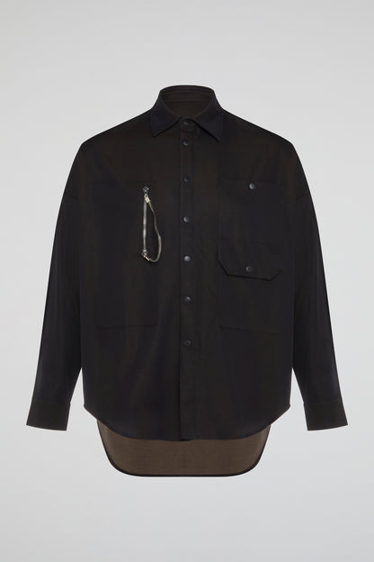 DUMIST KOREA BLACK LONGSLEEVES SHIRT