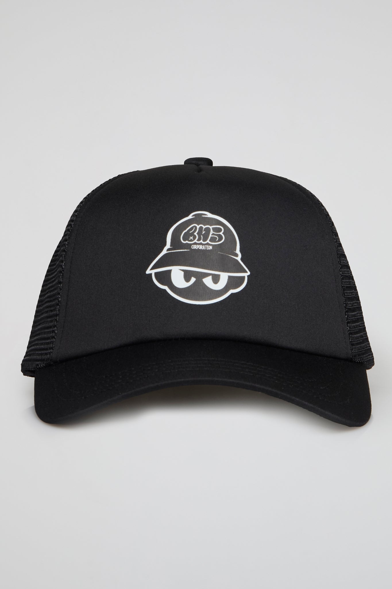 BHS COMICS HEAD BLACK TRUCKER HAT