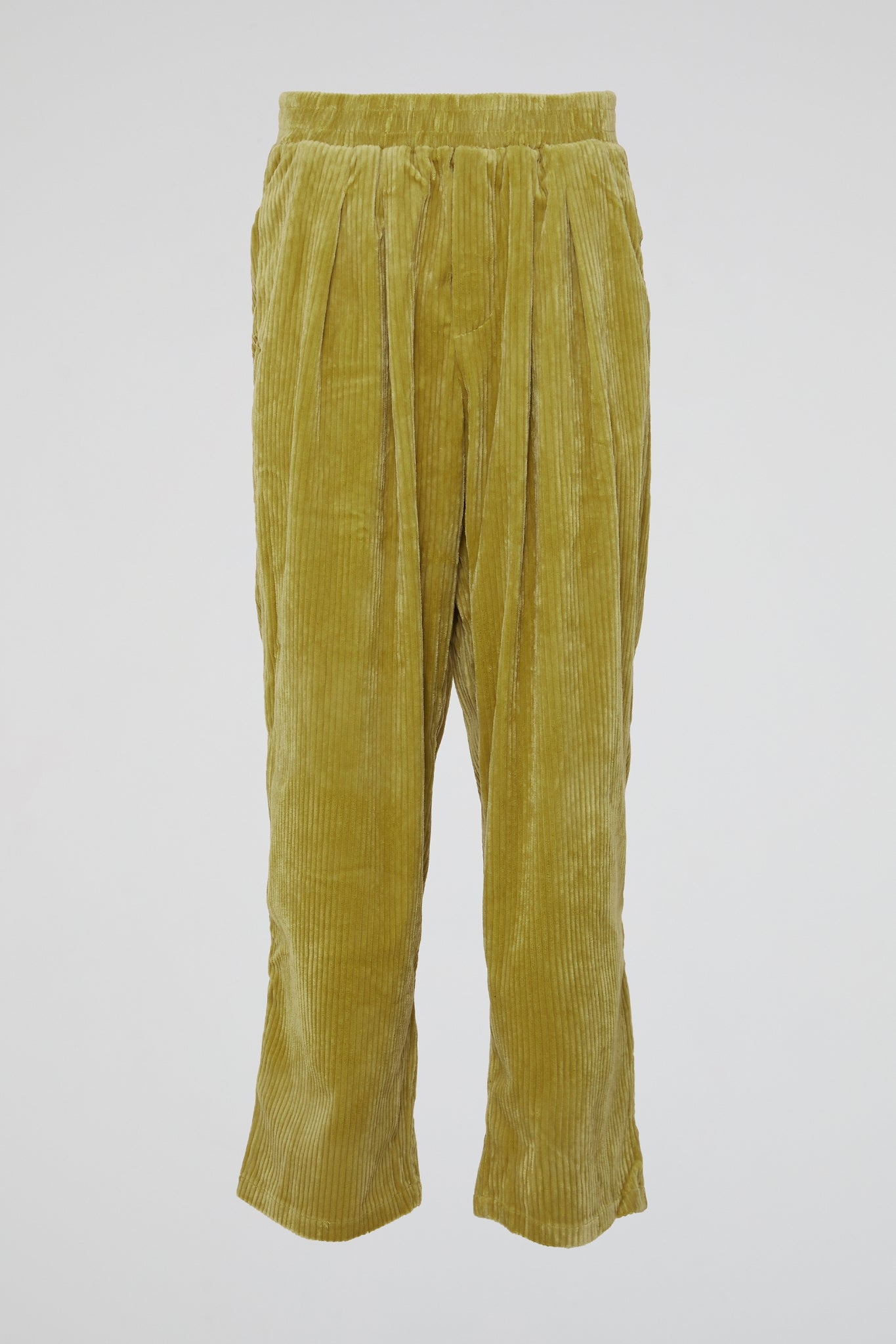 DUMIST KOREA LIGHT KHAKI GREEN TROUSER PANTS