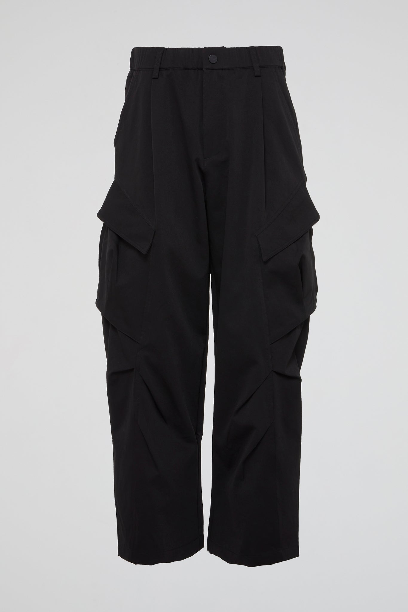 DUMIST KOREA 3D POCKETS BLACK TROUSERS