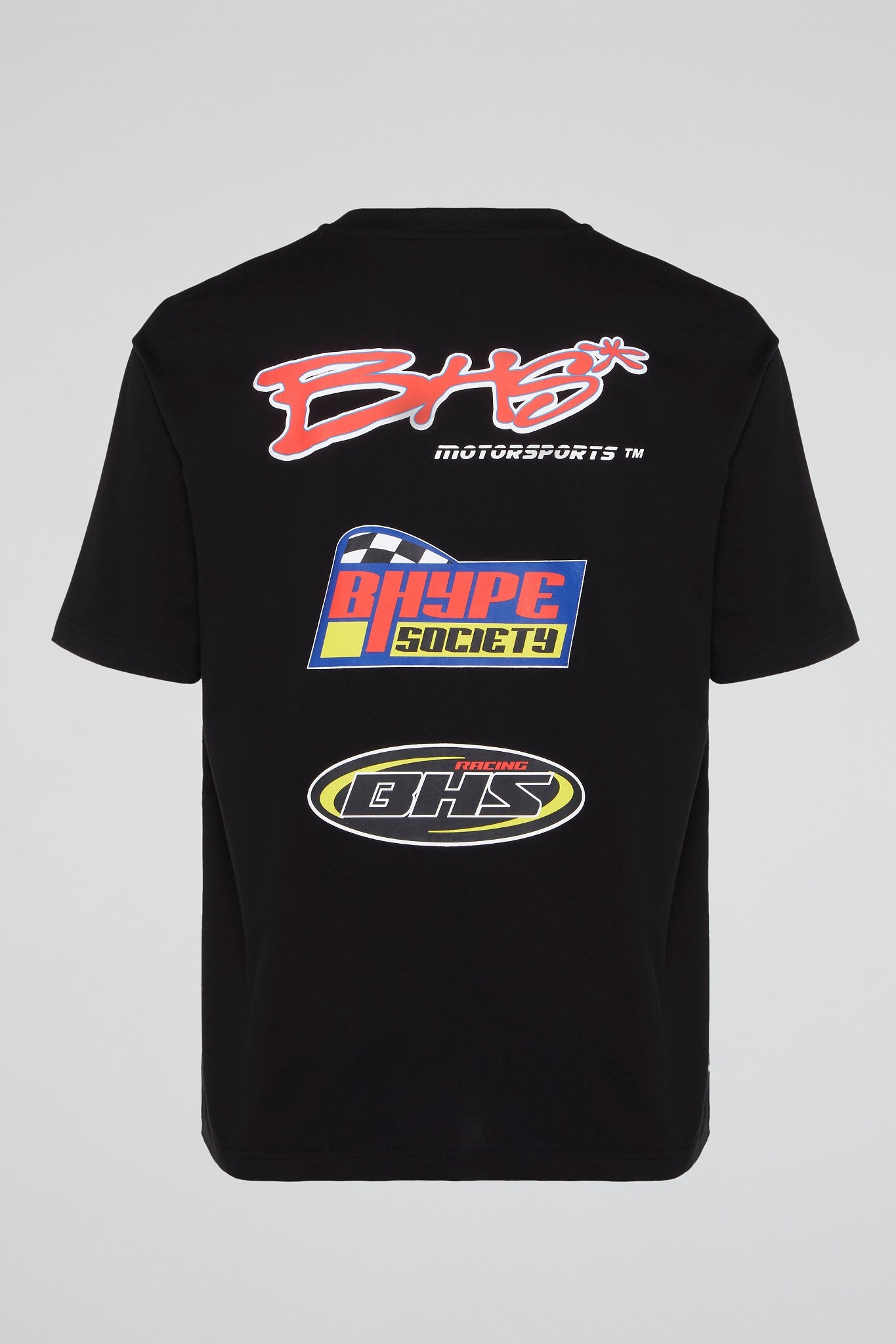 BHYPE SOCIETY - BHS RACING GAME BLACK TSHIRT