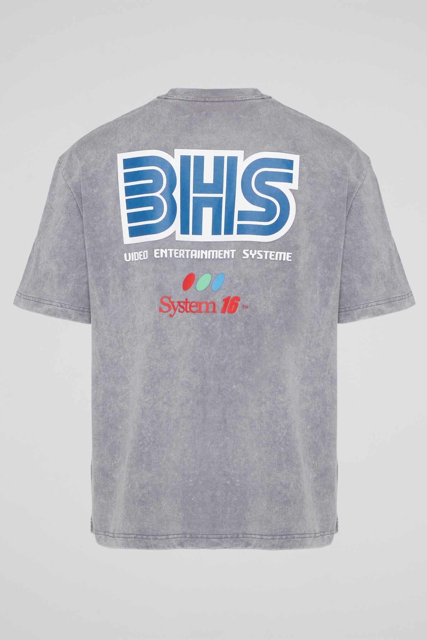 BHYPE SOCIETY - BHS VIDEO GAME STONE WASH TSHIRT