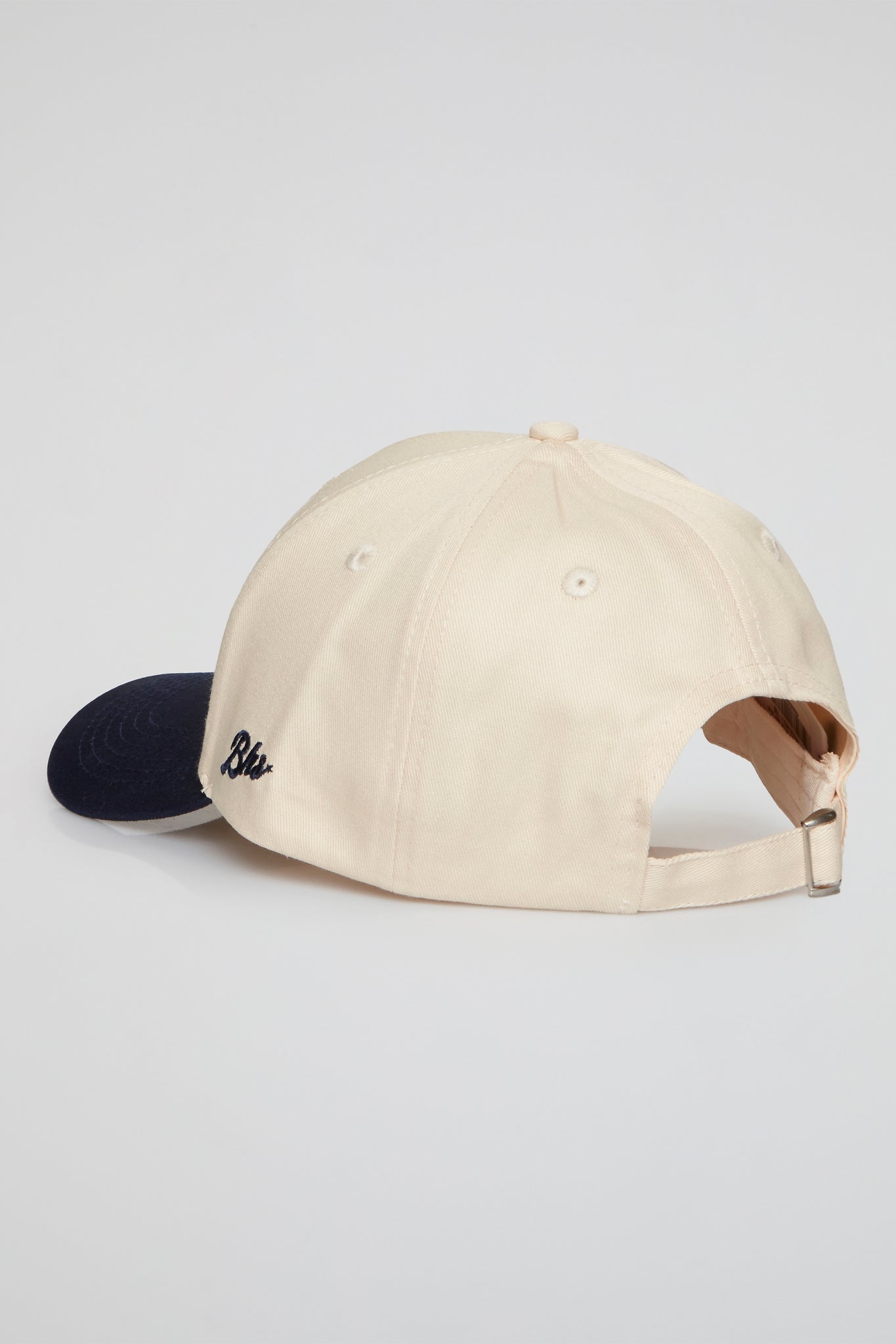 BHYPE HAT 2025 BEIGE NAVY BLUE LA