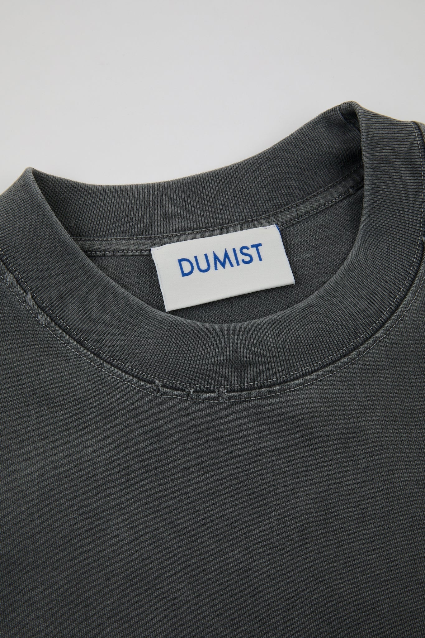 DUMIST - BASIC TSHIRT WASHED GREY COLOR