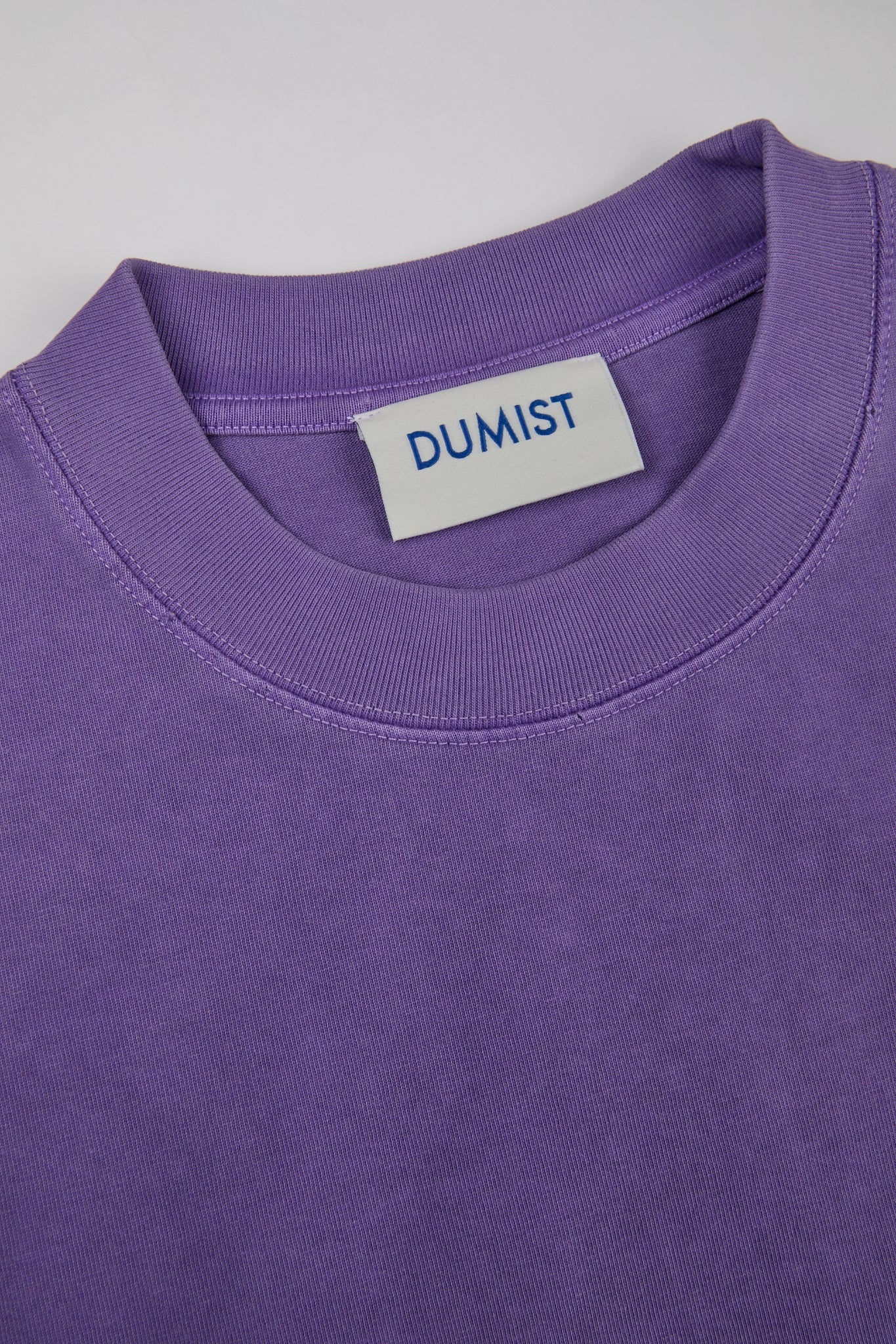 DUMIST - BASIC TSHIRT WASHED PURPLE COLOR