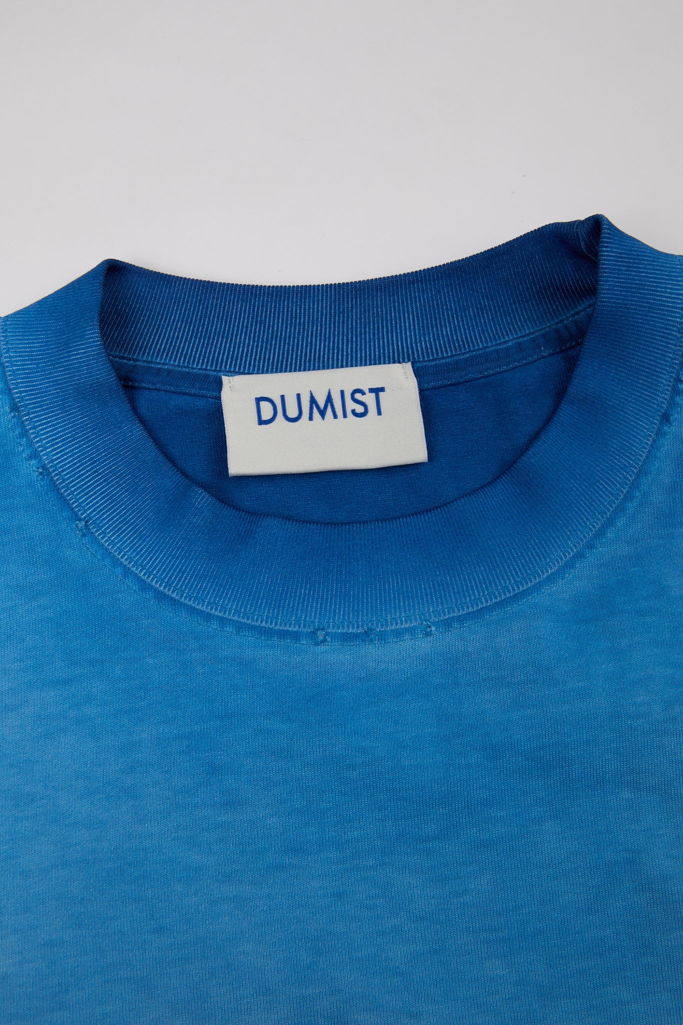 DUMIST - BASIC TSHIRT WASHED LIGHT BLUE COLOR