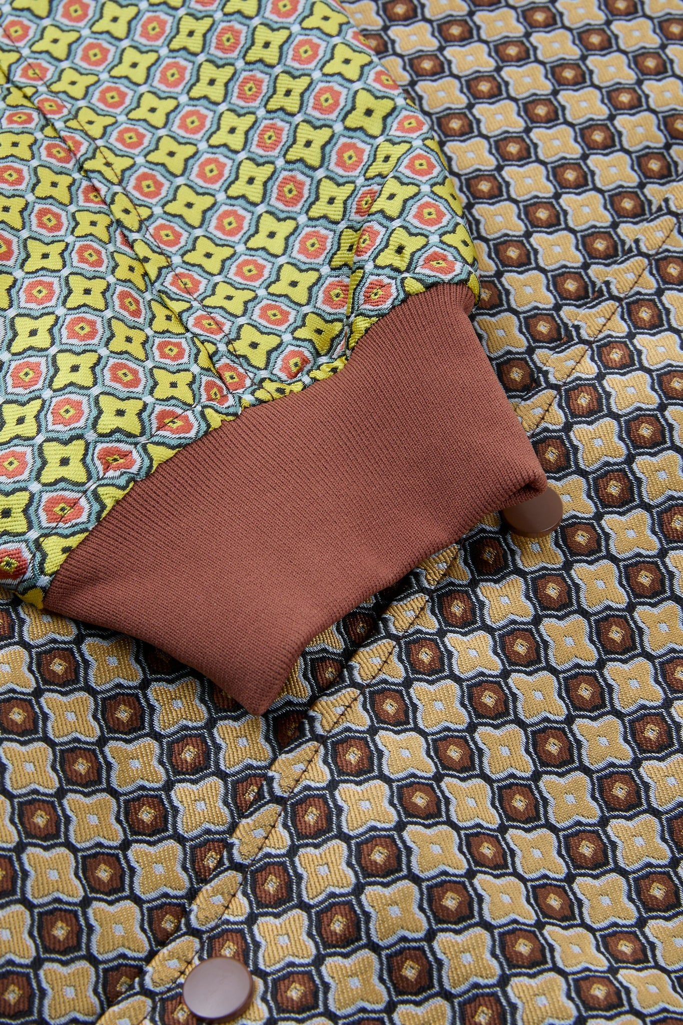 DUMIST - RAINBOW JACQUARD PATTERNS JACKET