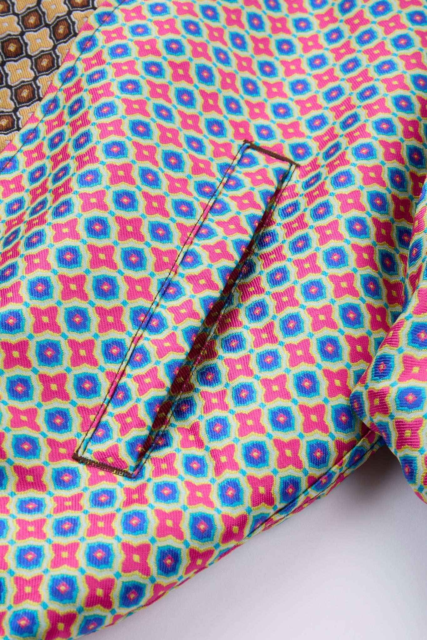 DUMIST - RAINBOW JACQUARD PATTERNS JACKET