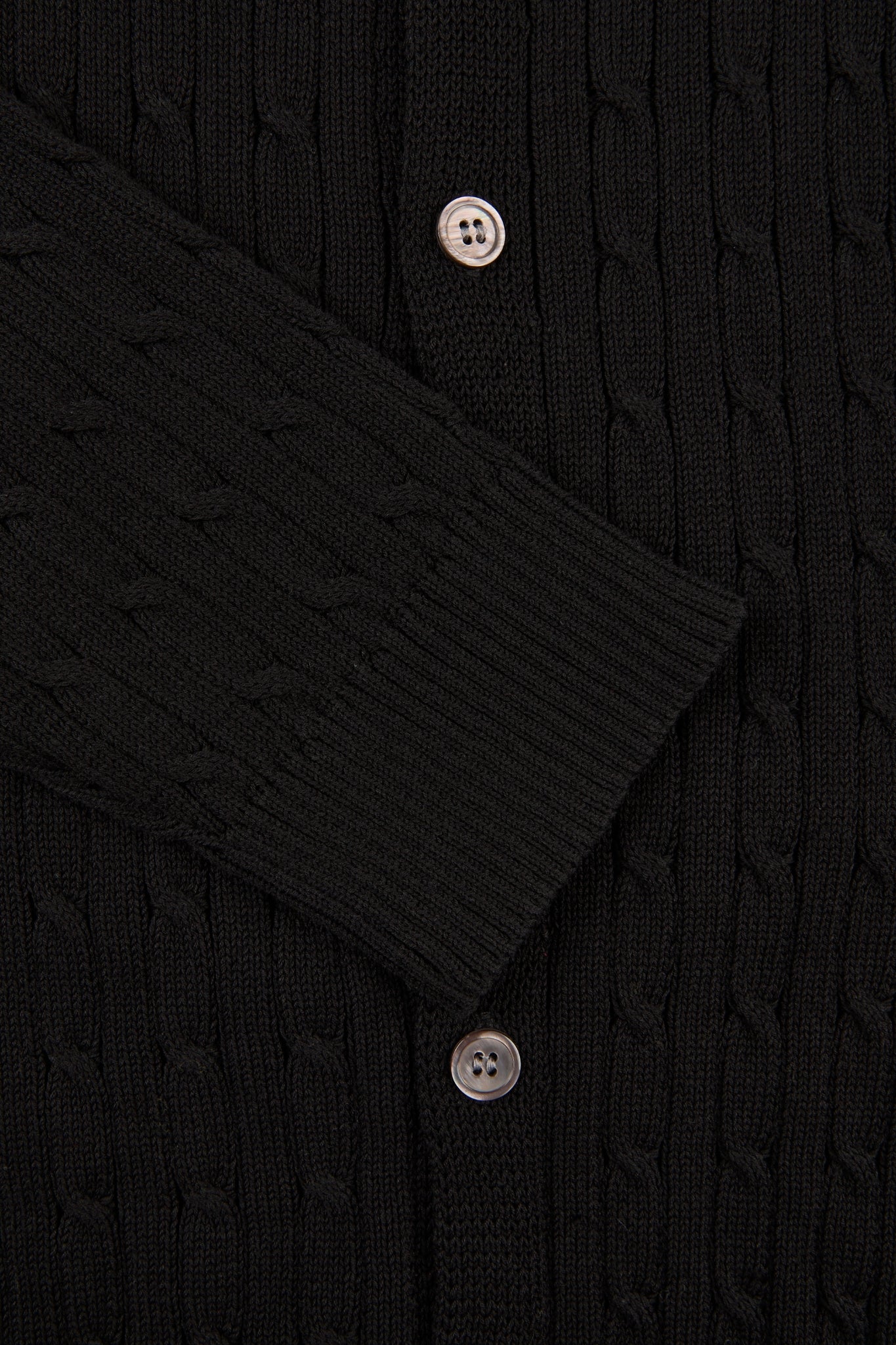 DUMIST - FITTED WOOL BLUE CARDIGAN