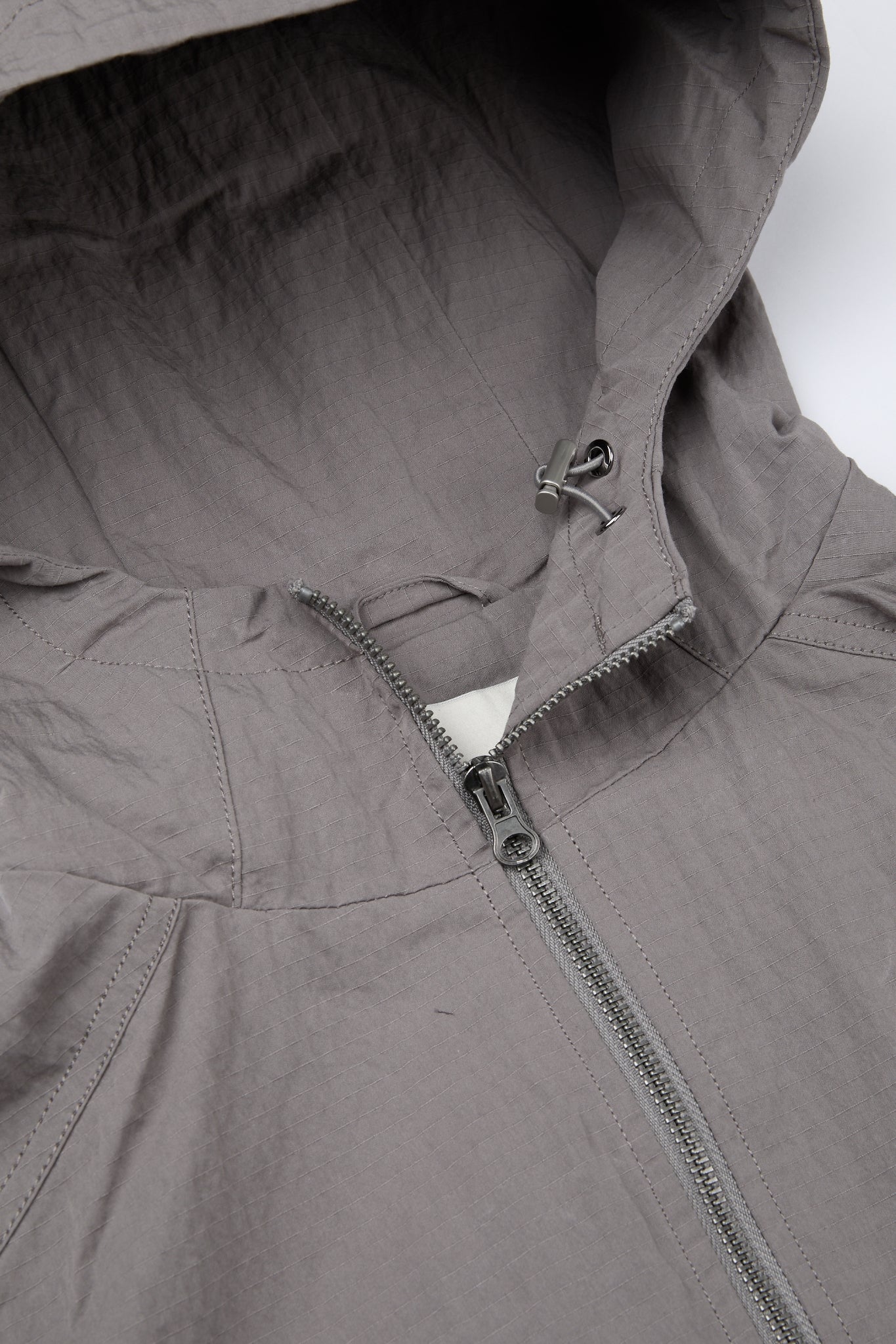 Dumist - Crinkle Hooded Zip Jacket