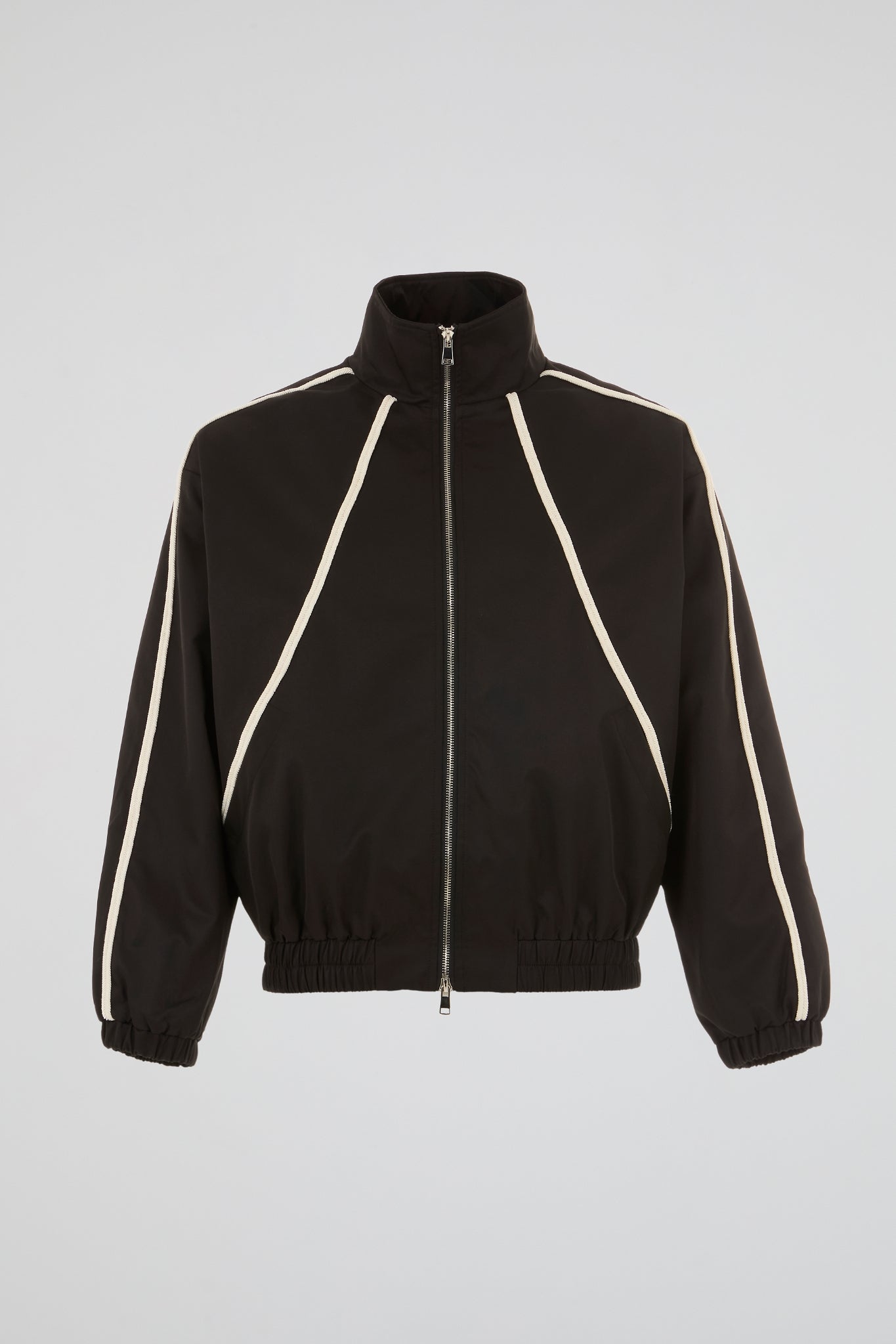 DUMIST - STRIPPED NYLON BLACK TRACKSUIT