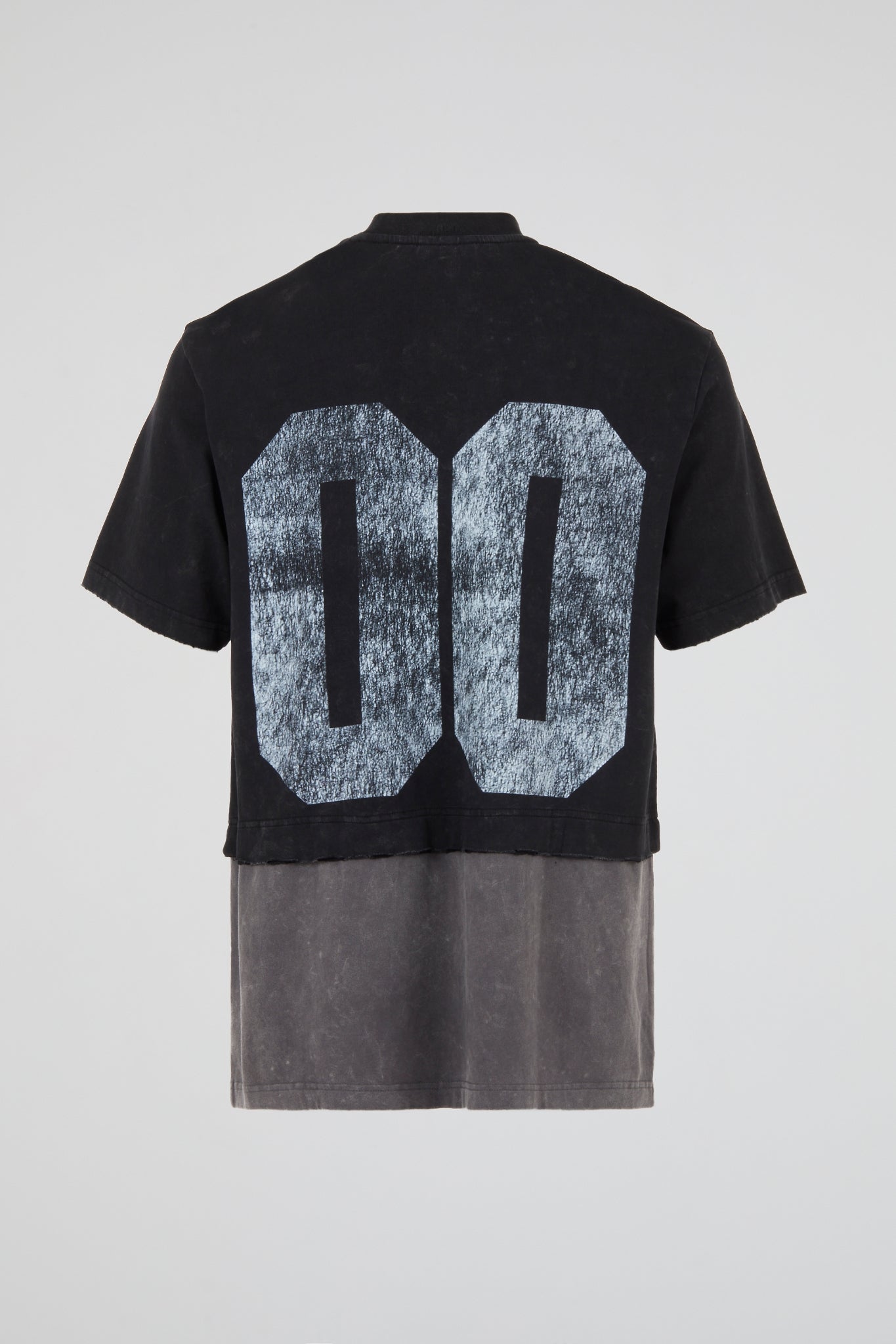 BHYPE SOCIETY - NY & LA DOUBLE LAYER OVERSIZE TEE