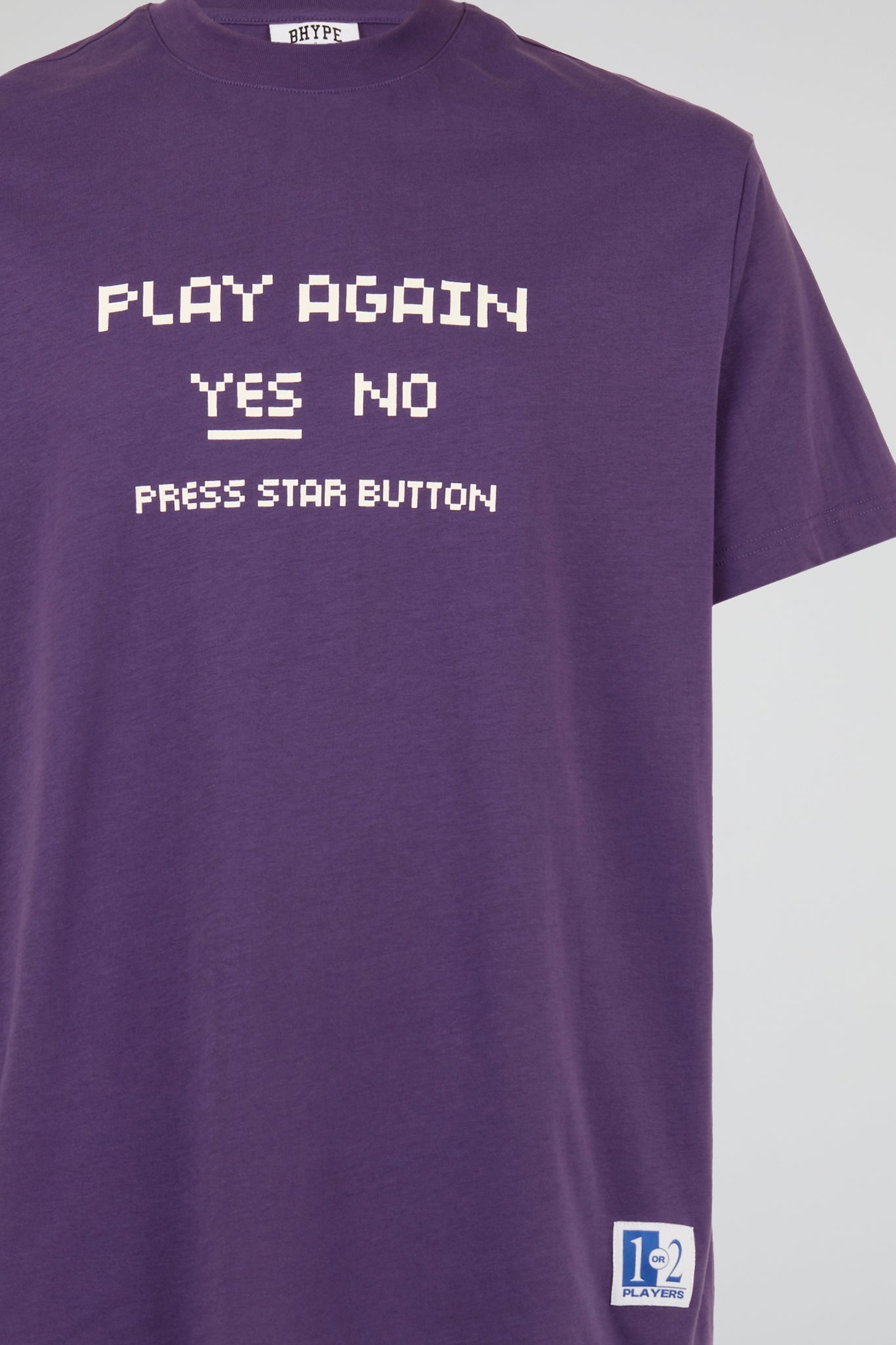 BHYPE SOCIETY - BHS VIDEO GAMES PURPLE TSHIRT