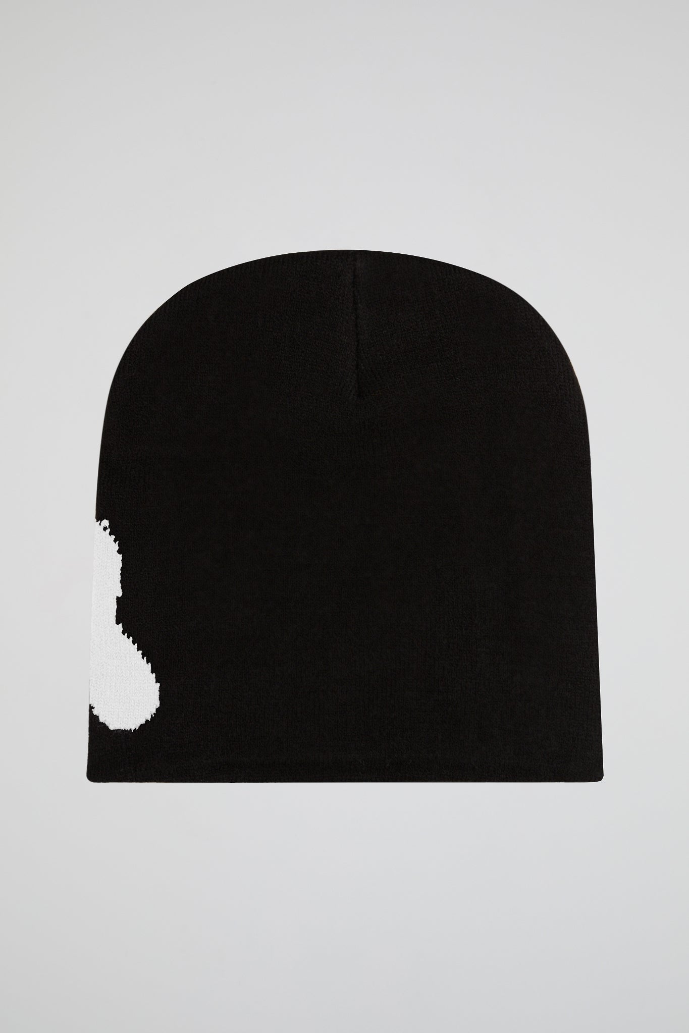 Mea Culpa Black & White Knitted Beanie