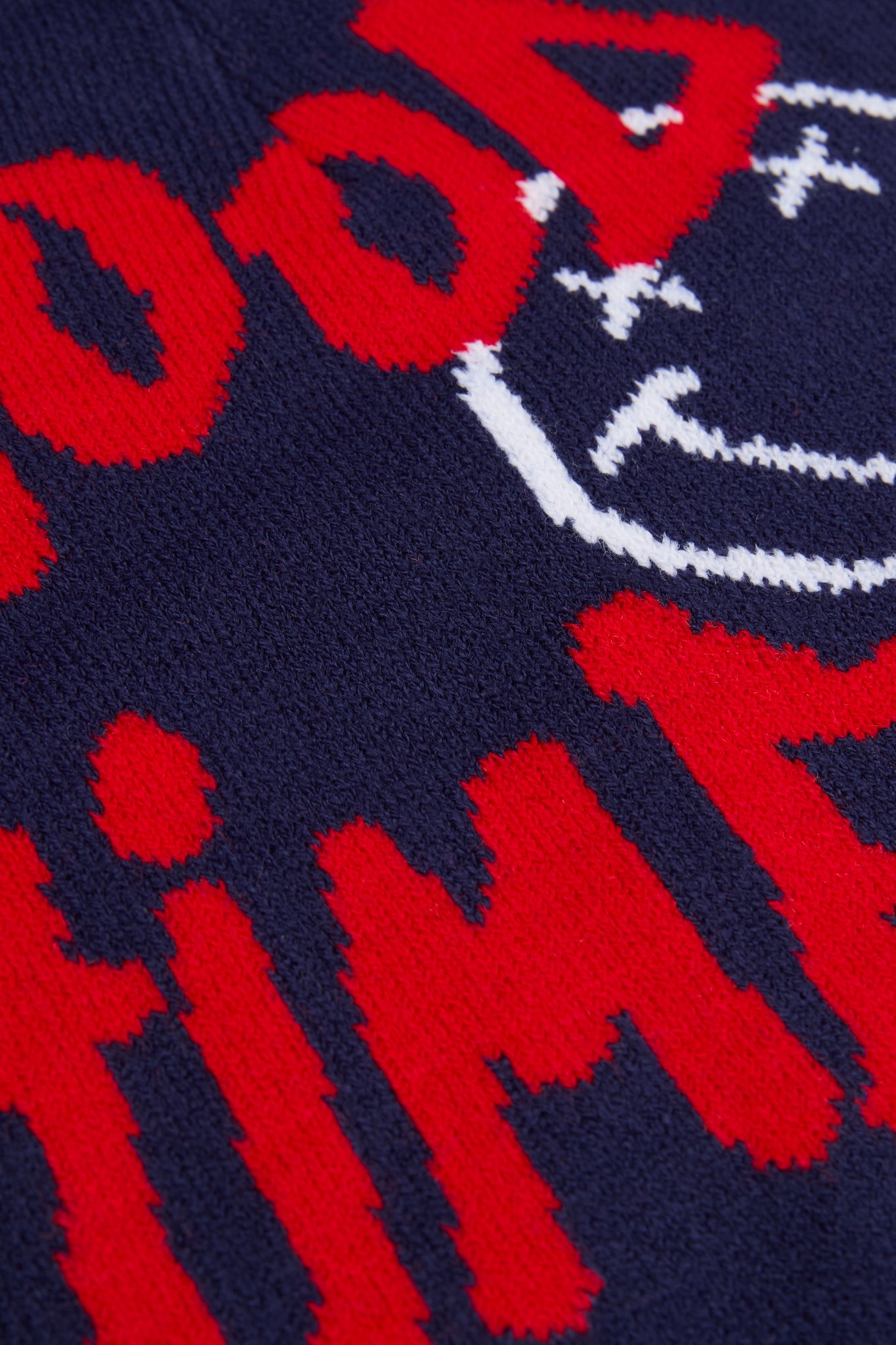 Good Timez Smiley Navy blue Knitted Beanie