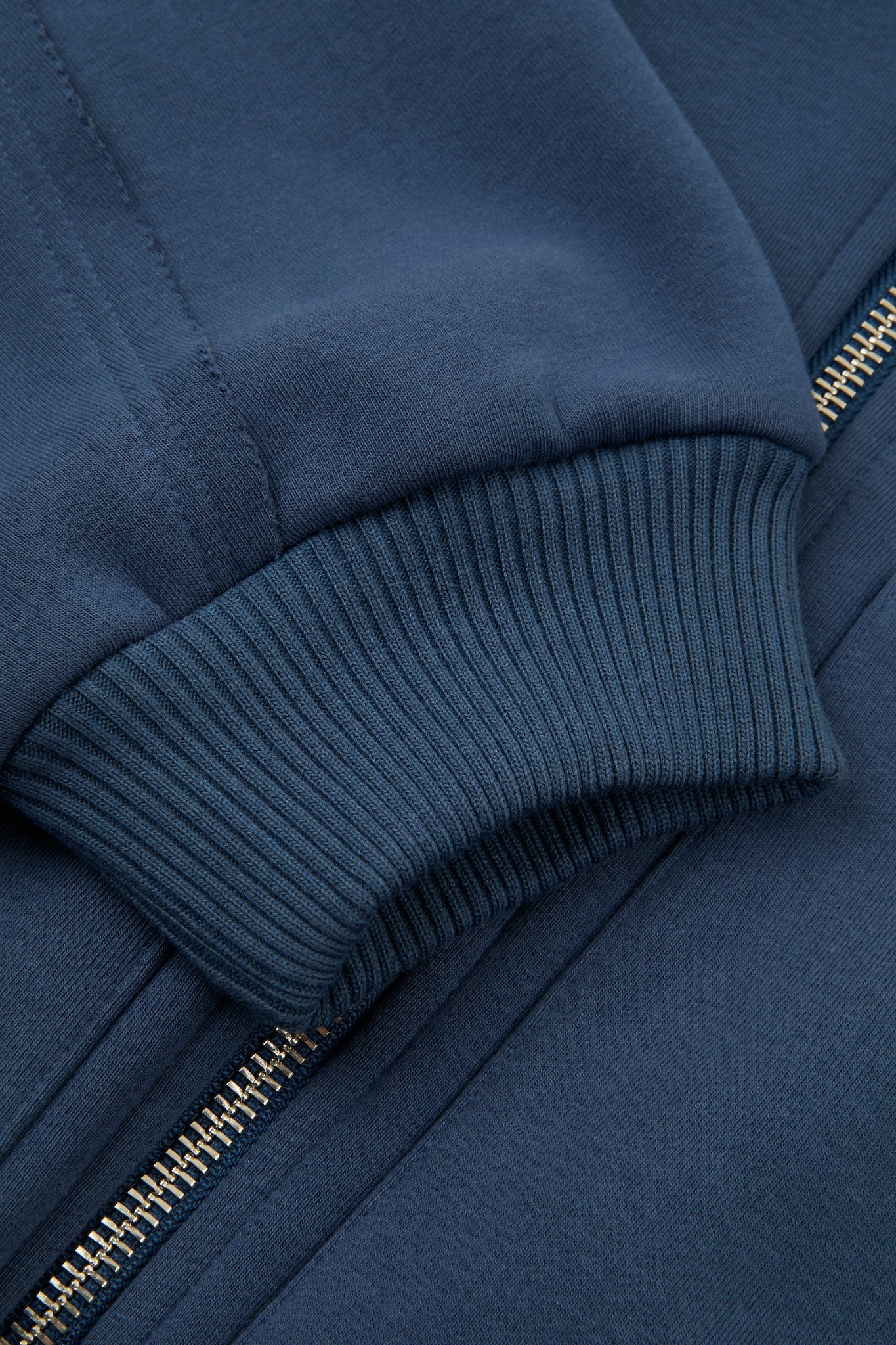 Dumist Blue Architectural Hooded Jacket