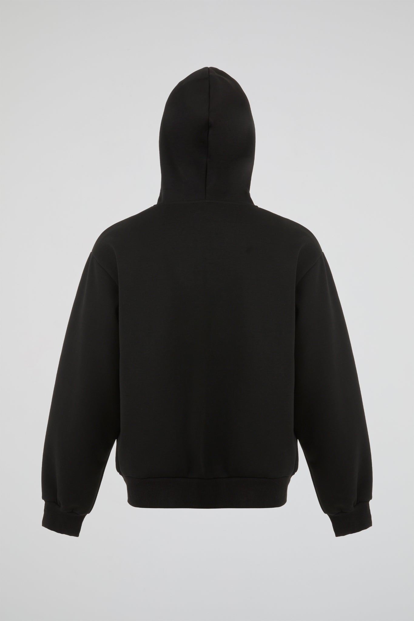 BHYPE BLACK & WHITE SKELETON CHENILLE ZIP HOODIE