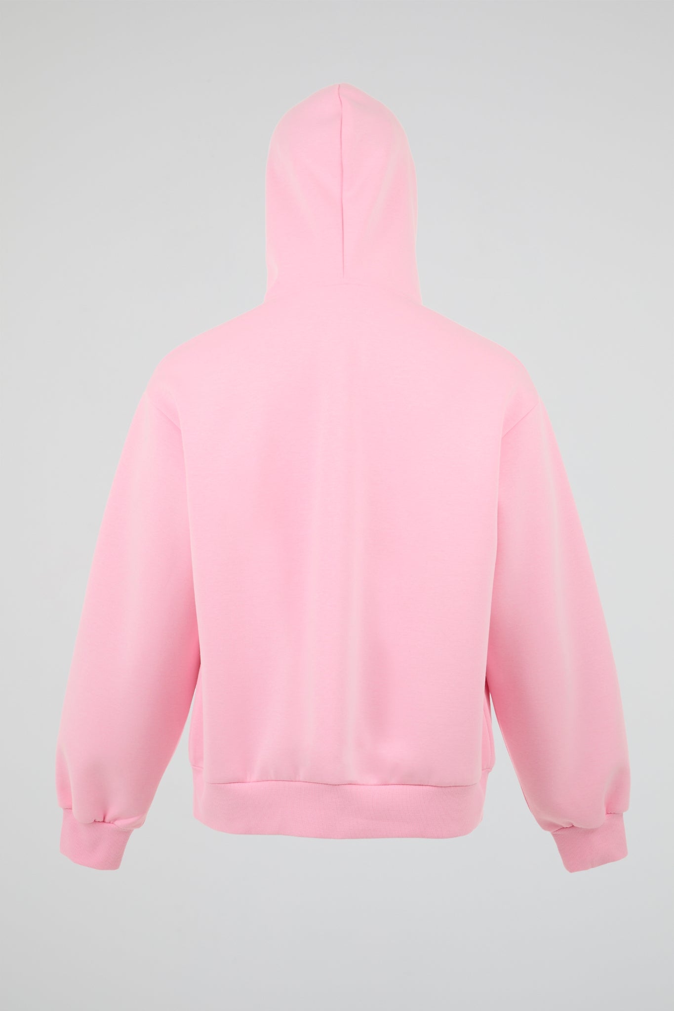 BHYPE PINK & WHITE SKELETON CHENILLE ZIP HOODIE