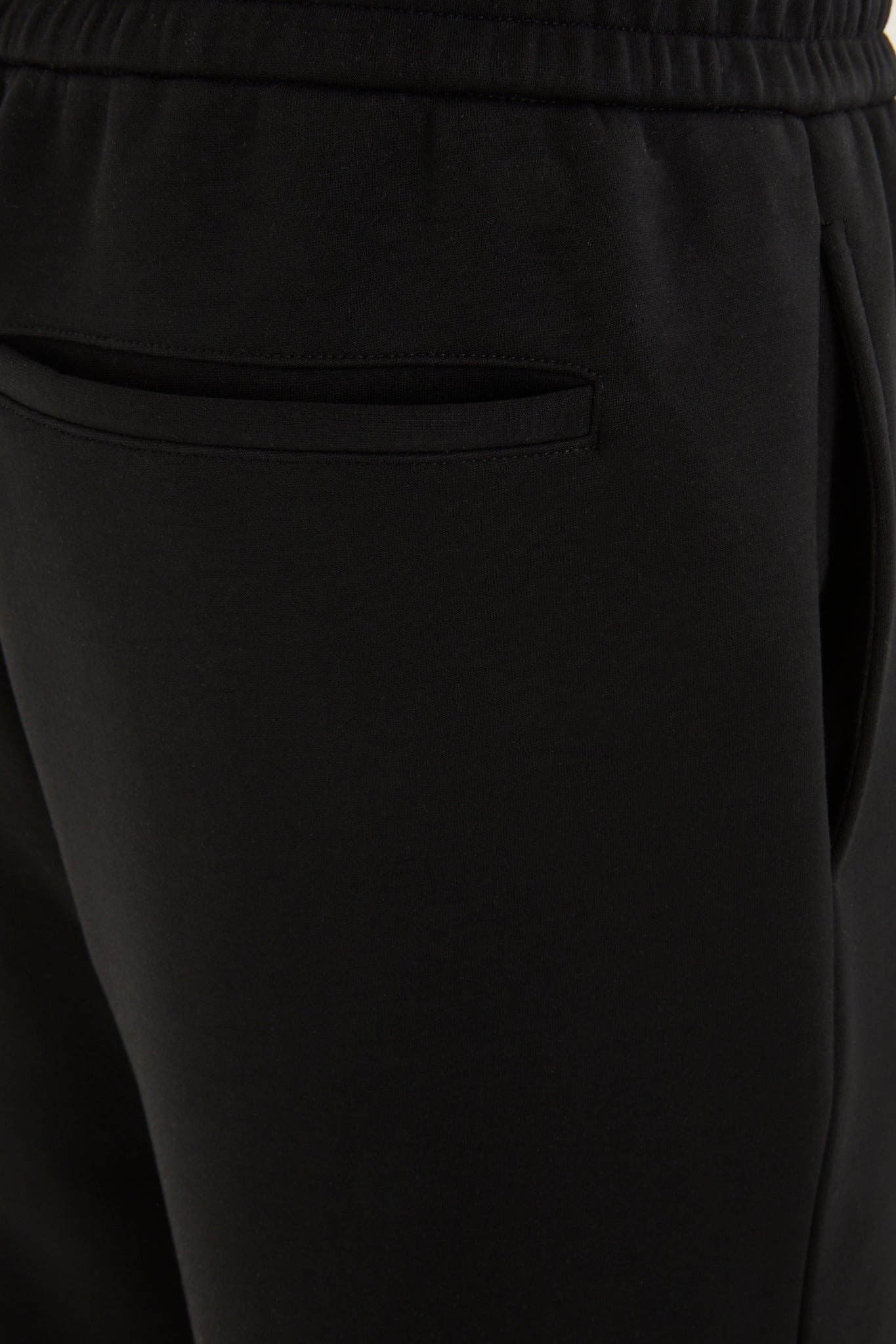 BHYPE BLACK & WHITE SKELETON CHENILLE SWEATPANTS