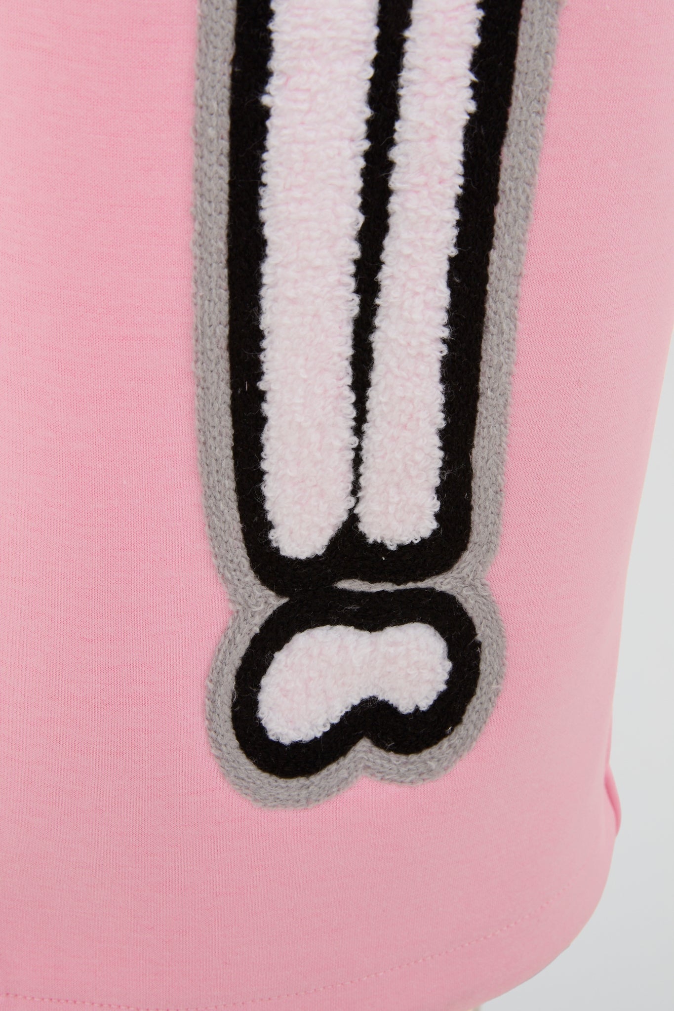 BHYPE PINK & WHITE SKELETON CHENILLE SWEATPANTS (KIDS)