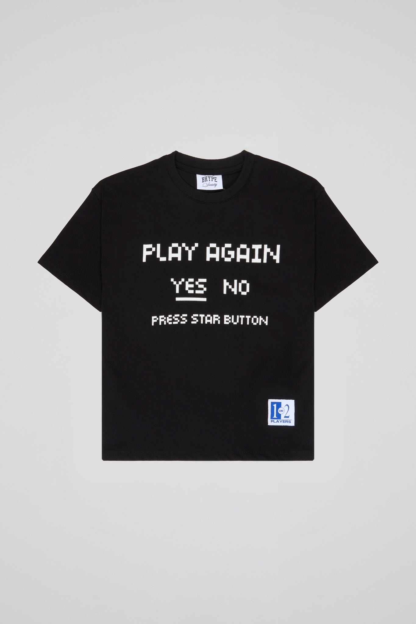 BHYPE SOCIETY - BHS VIDEO GAMES BLACK TSHIRT (KIDS)