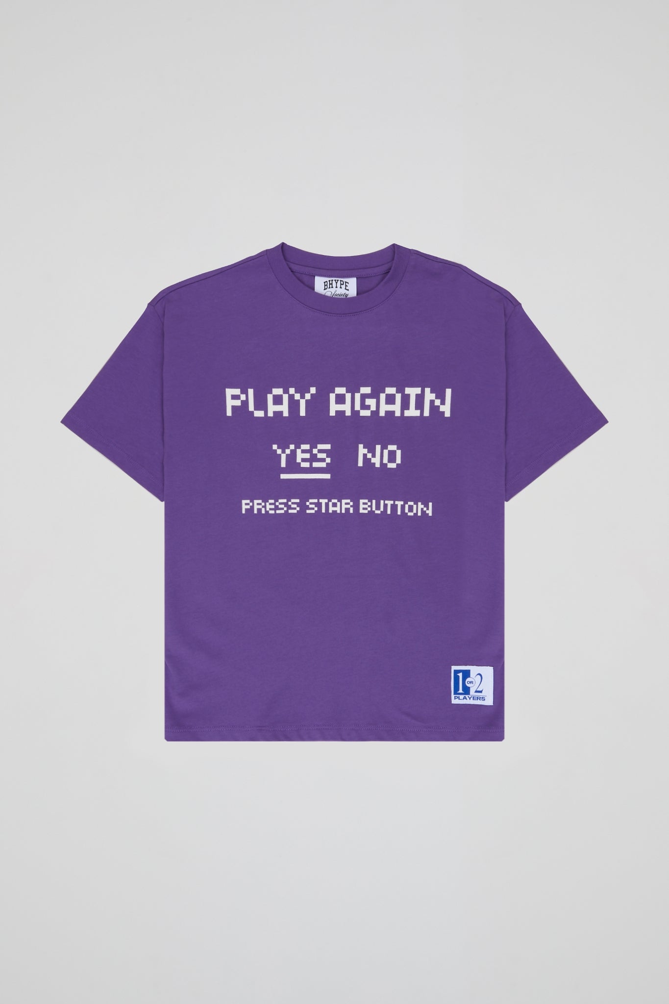 BHYPE SOCIETY - BHS VIDEO GAMES PURPLE TSHIRT (KIDS)