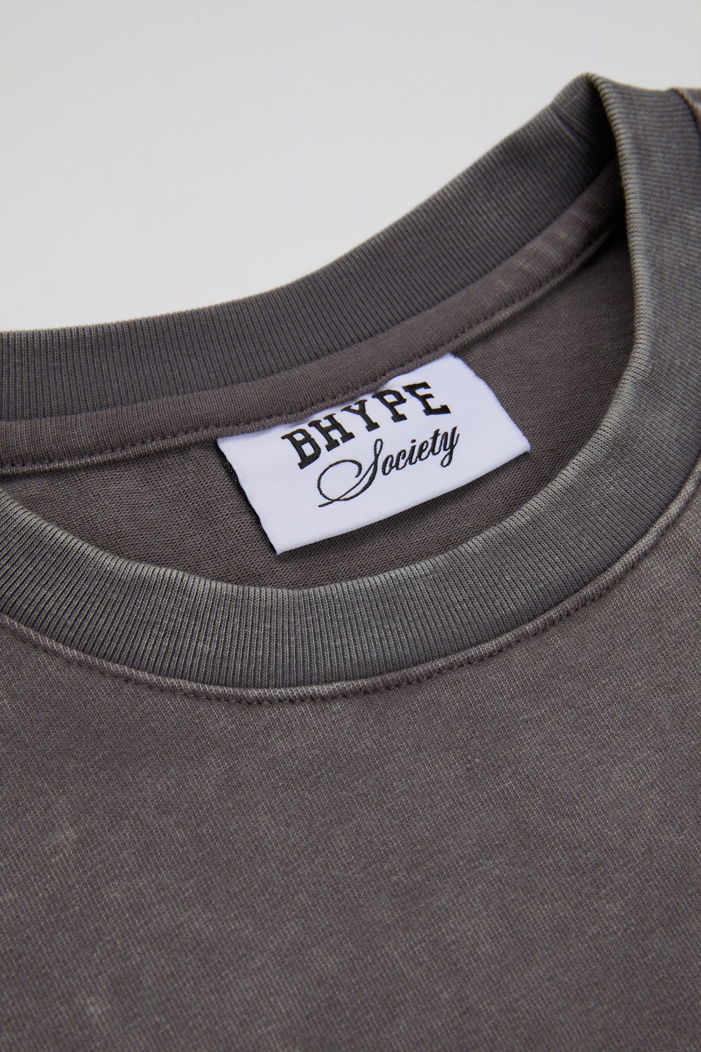BHYPE KIDS - Creative Studio Washed Grey Puff T-Shirt