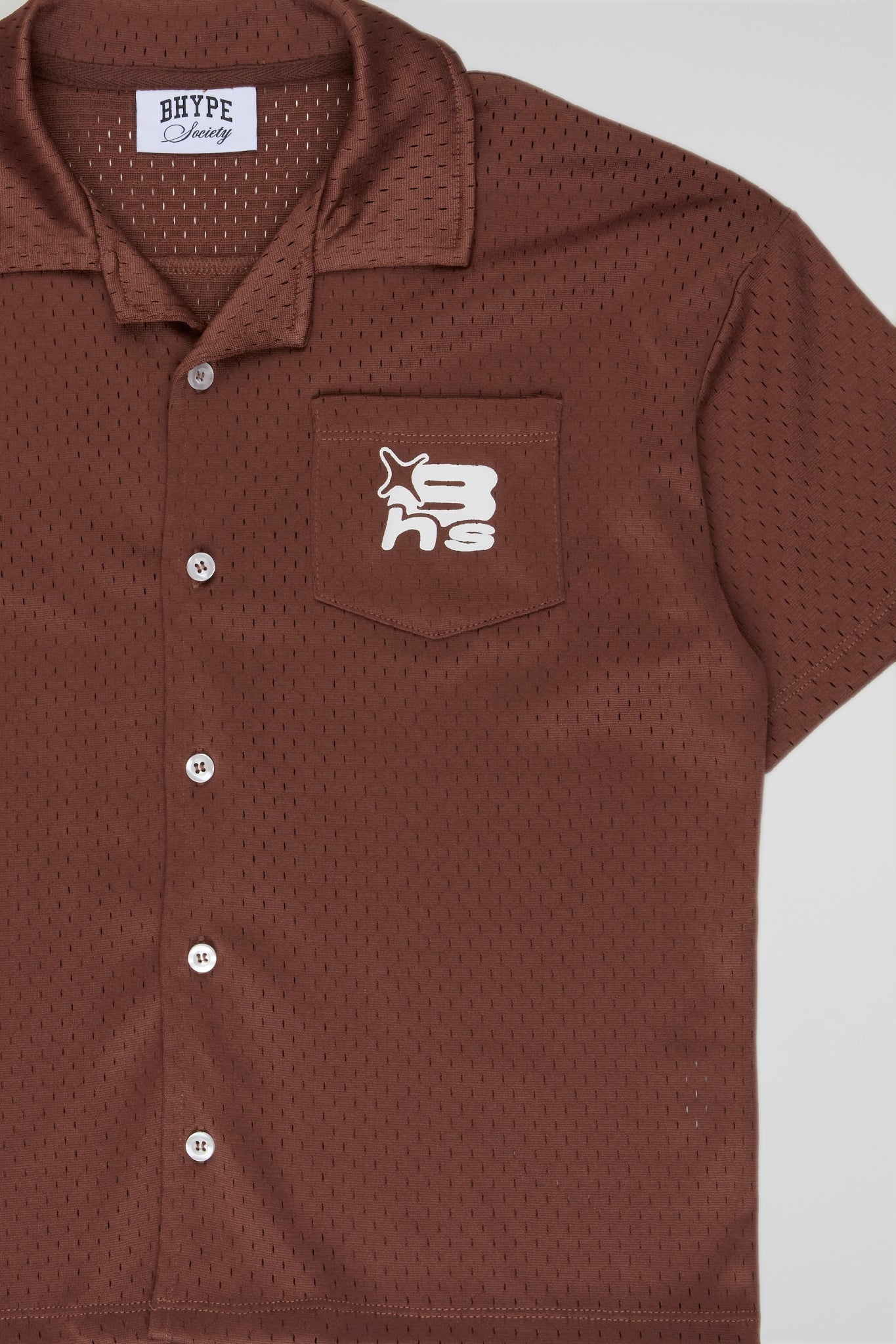 BHYPE KIDS - CHOCOLATE BROWN MESH SET