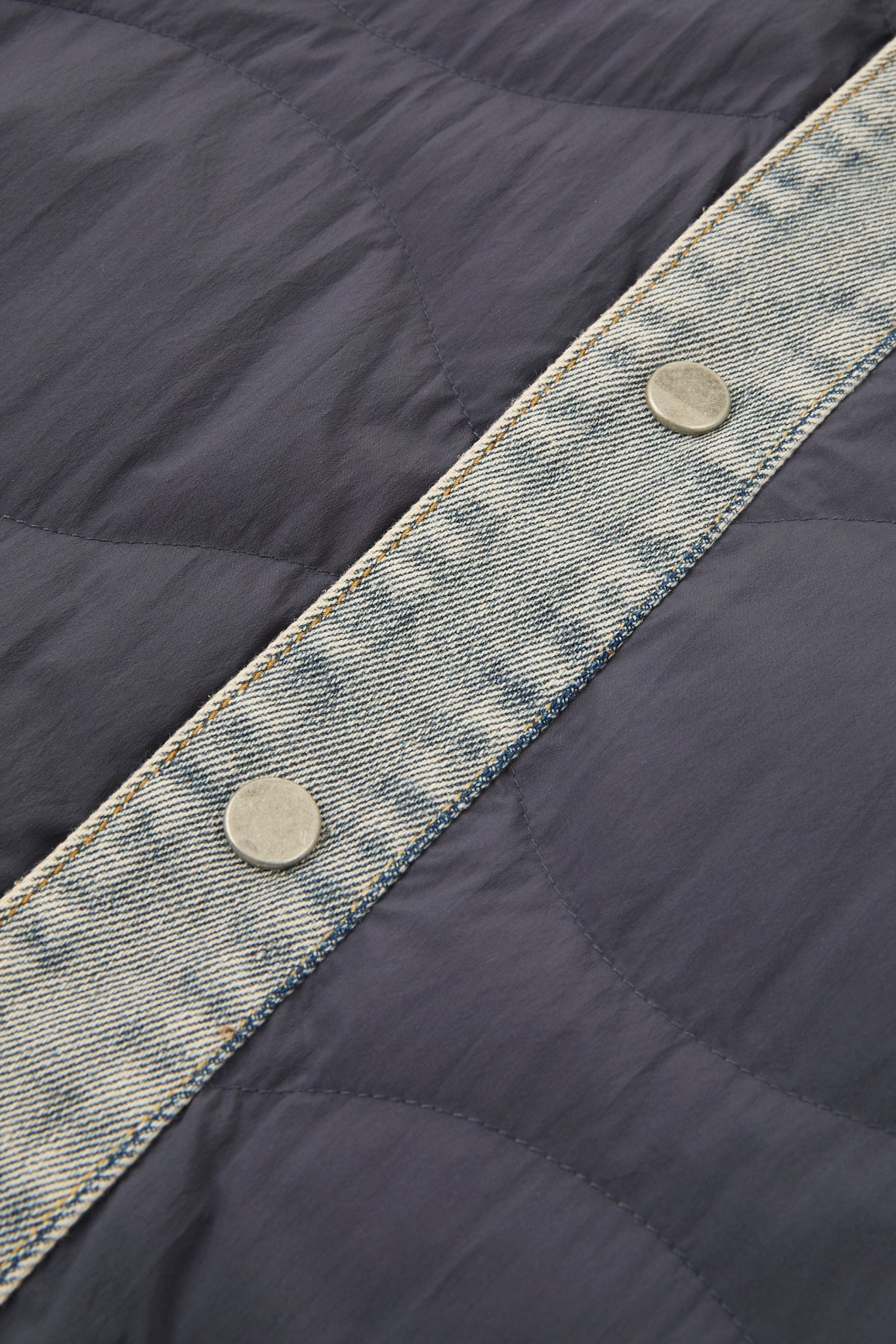 Dumist – Hybrid Quilted Denim Overshirt Jacket