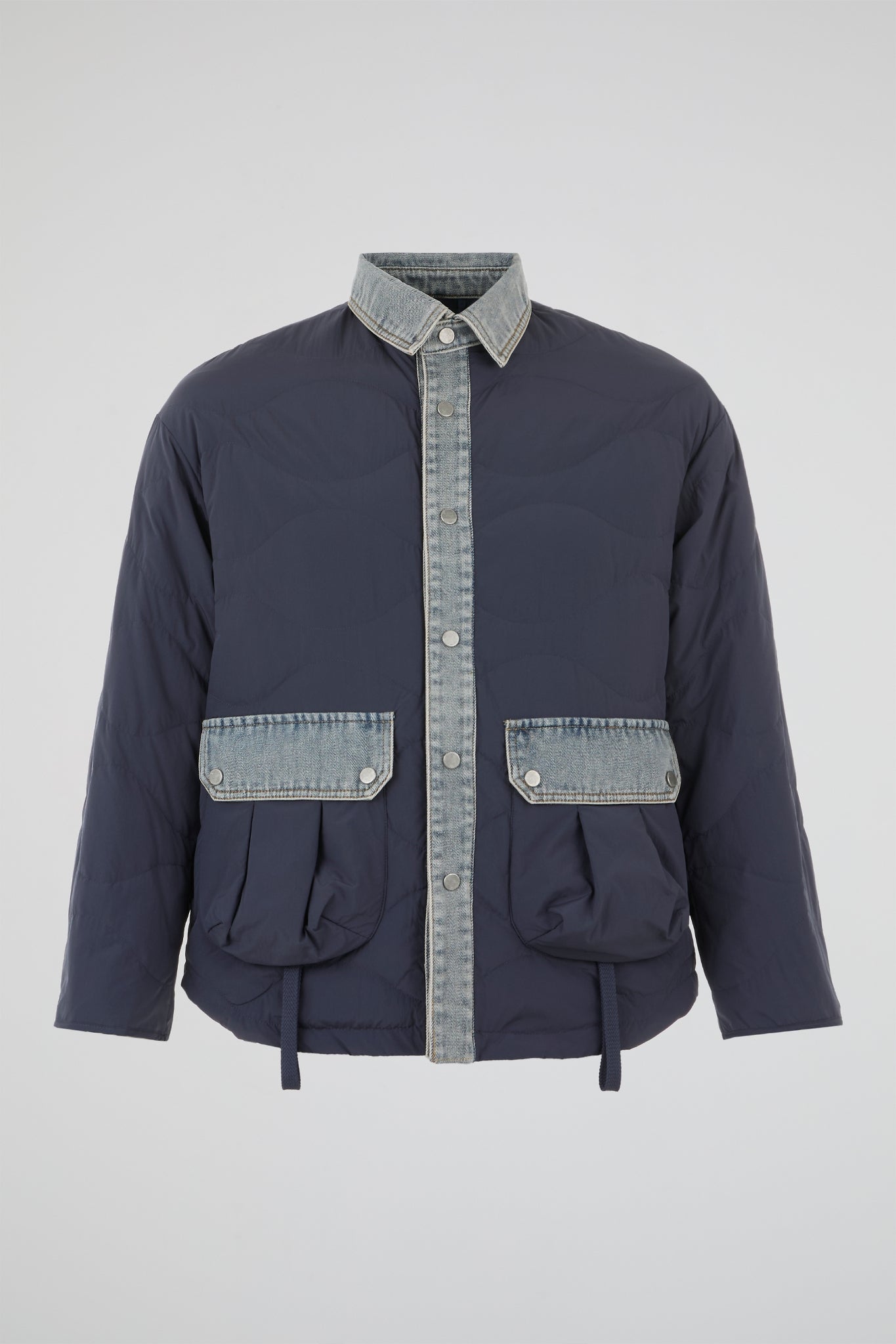 Dumist – Hybrid Quilted Denim Overshirt Jacket