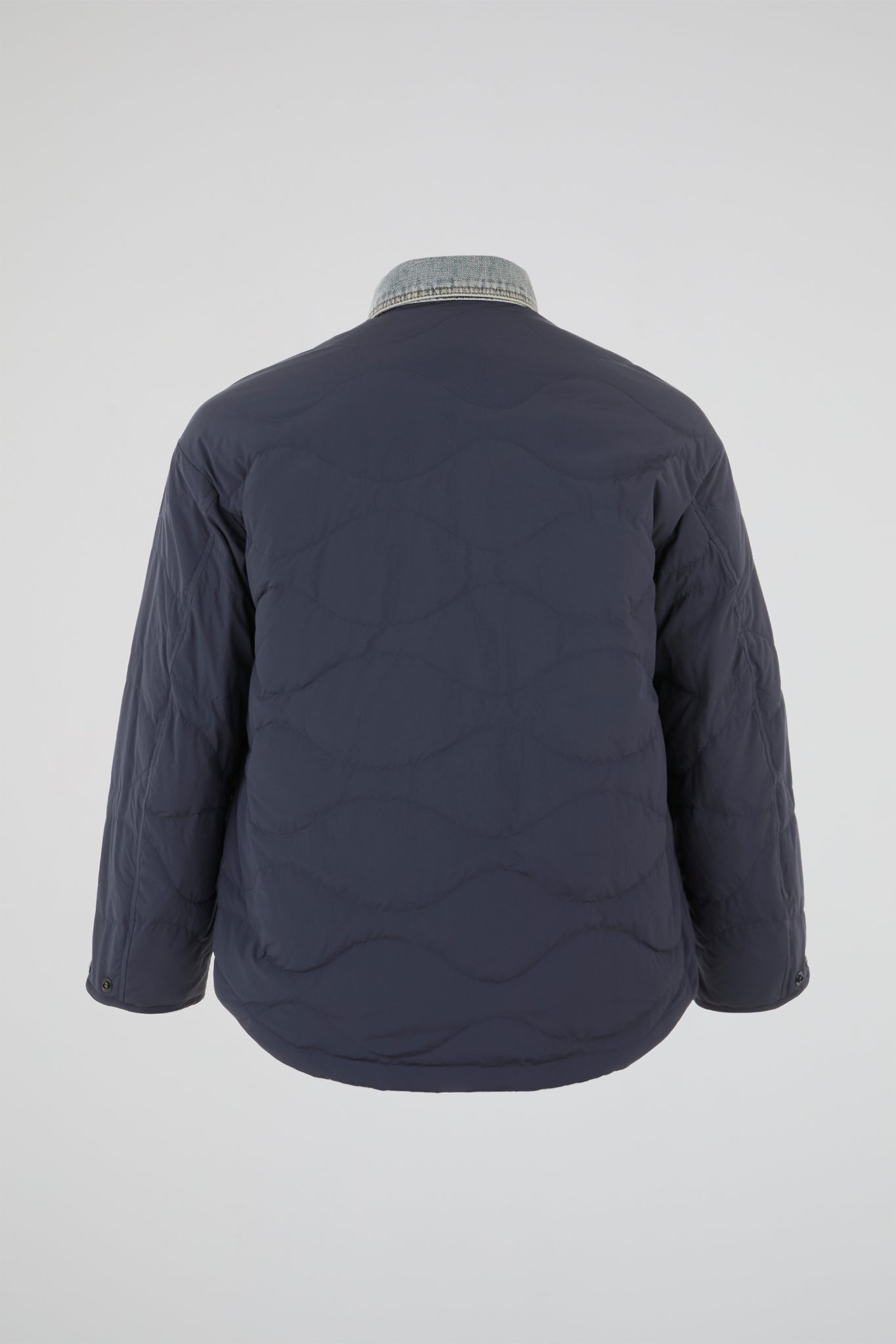 Dumist – Hybrid Quilted Denim Overshirt Jacket